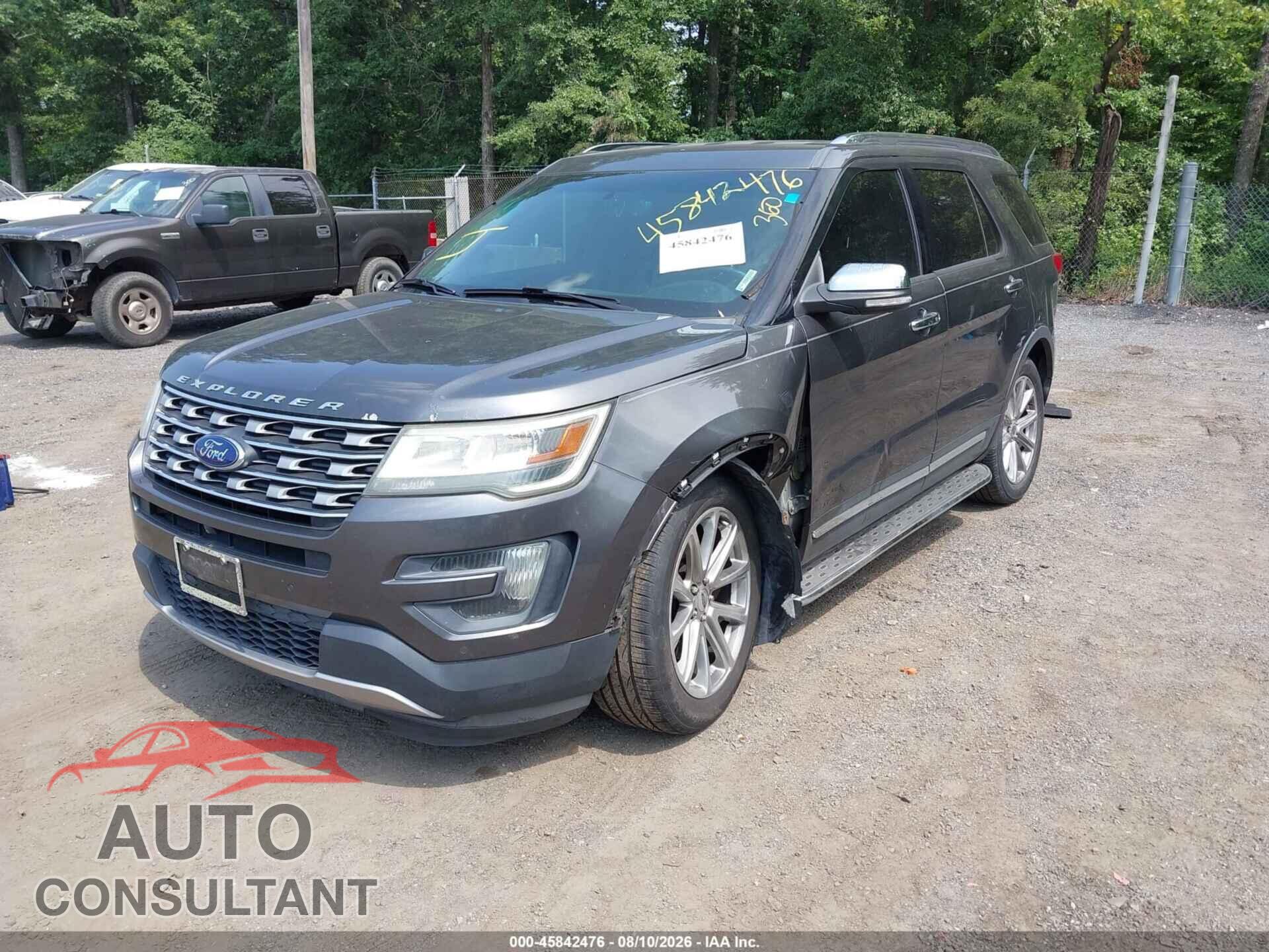 FORD EXPLORER 2016 - 1FM5K7F84GGA26880