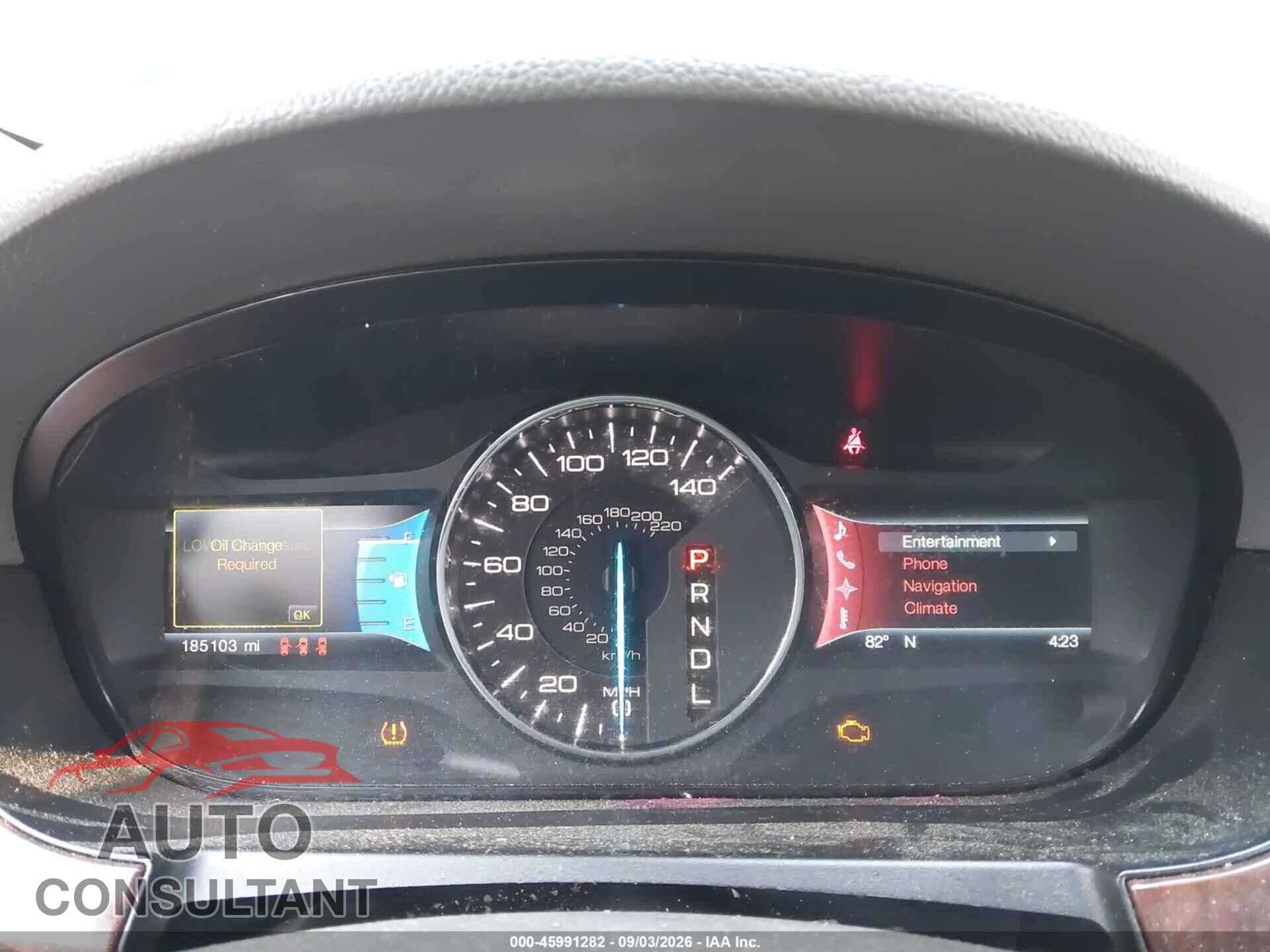 FORD EDGE 2012 - 2FMDK3K95CBA55891