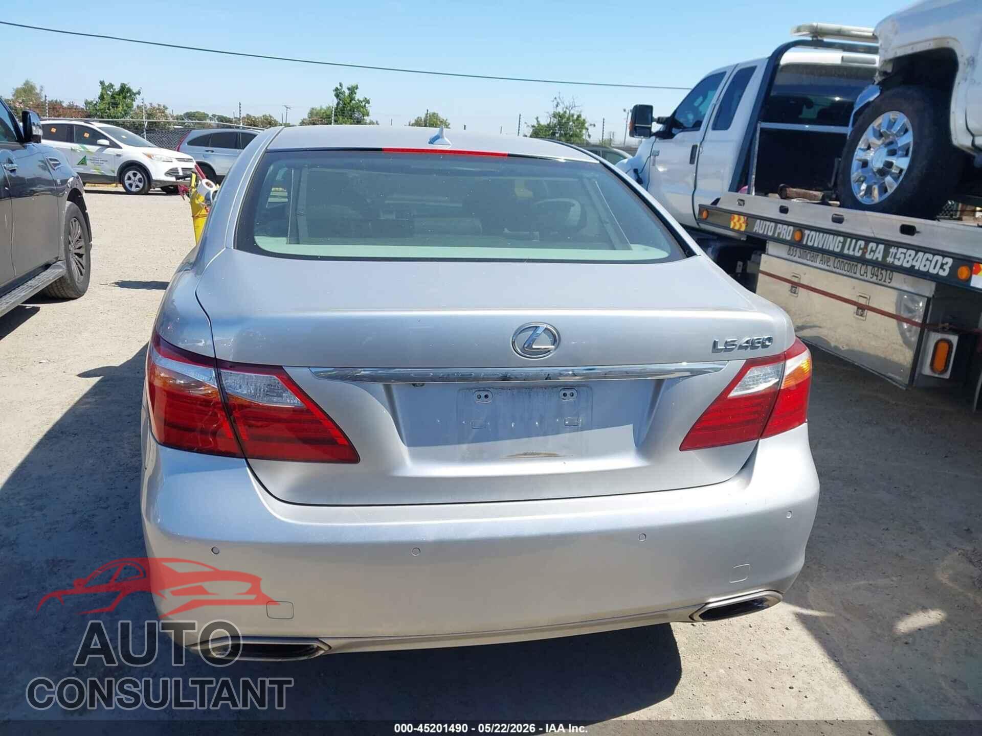 LEXUS LS 460 2012 - JTHBL5EF0C5110577