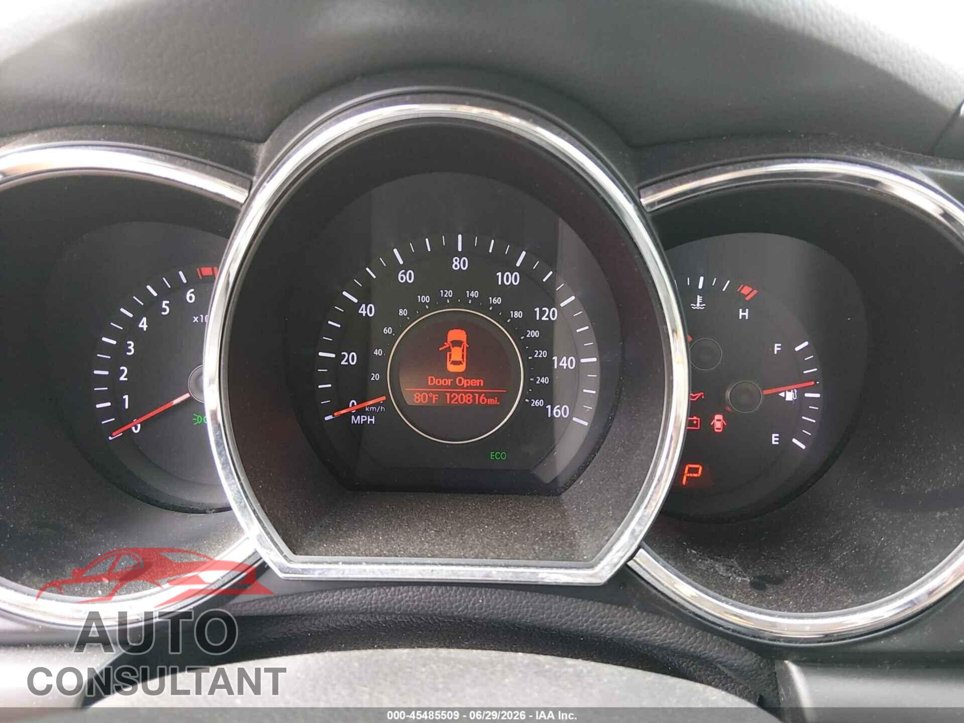KIA OPTIMA 2013 - KNAGM4A7XD5385269