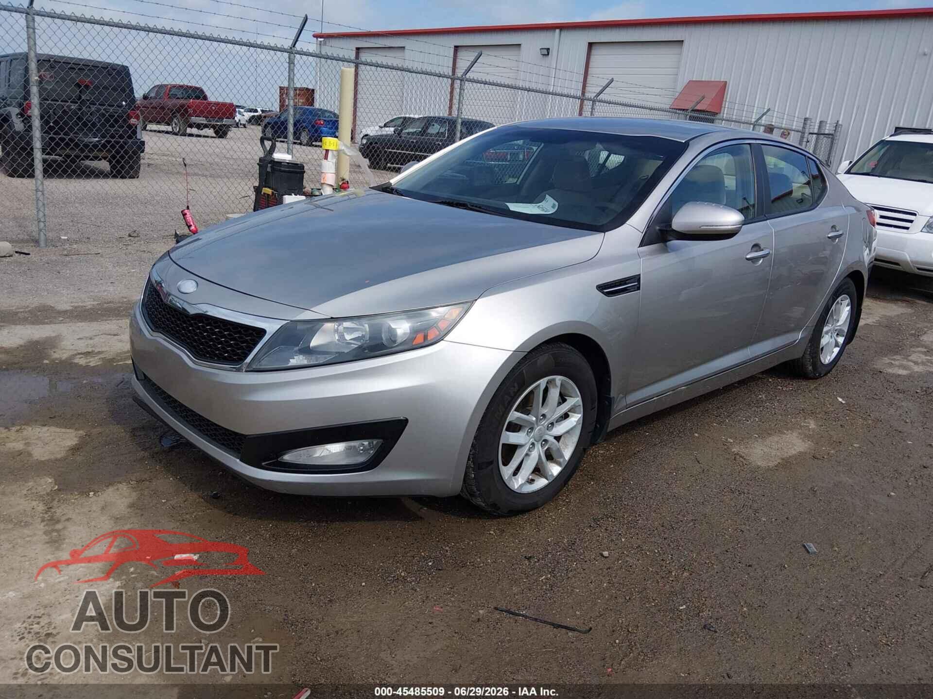 KIA OPTIMA 2013 - KNAGM4A7XD5385269
