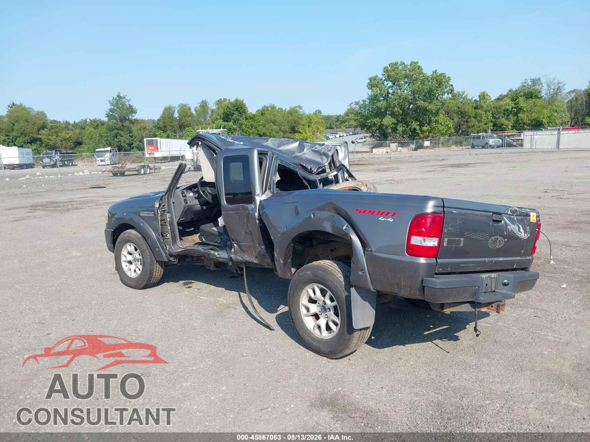 FORD RANGER 2011 - 1FTLR4FE8BPB12908