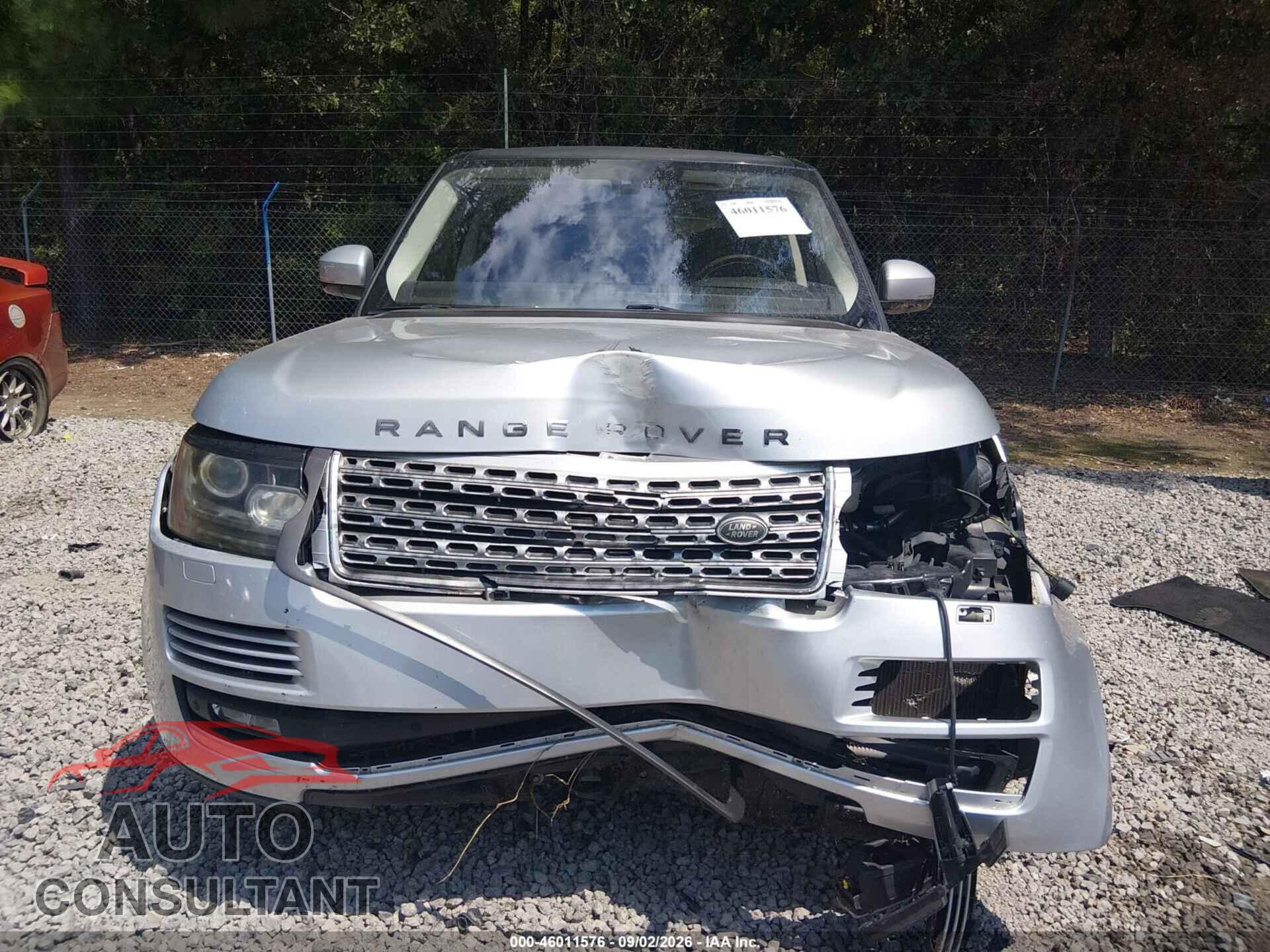 LAND ROVER RANGE ROVER 2016 - SALGS2VF6GA249126