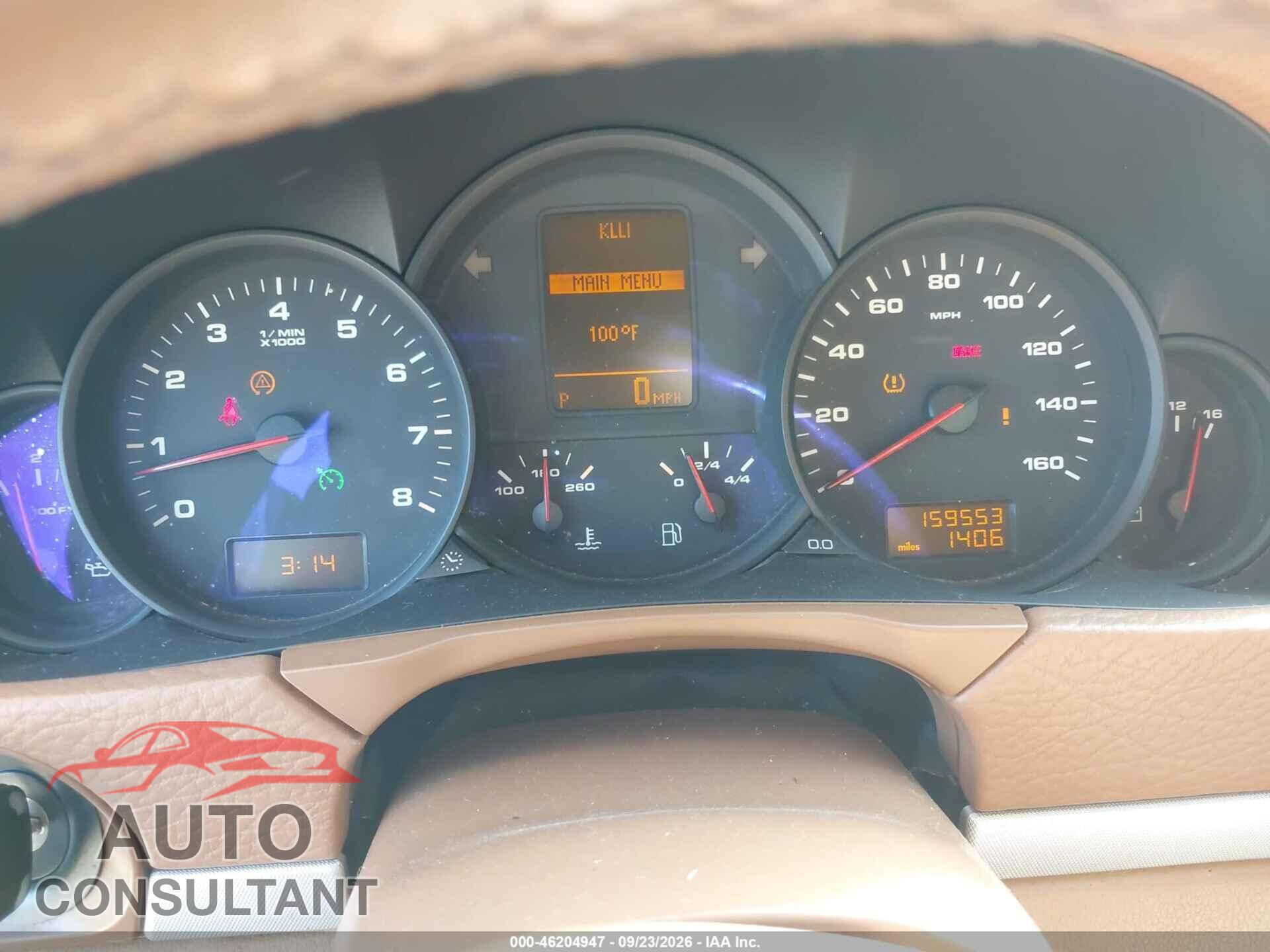 PORSCHE CAYENNE 2010 - WP1AA2AP2ALA06597
