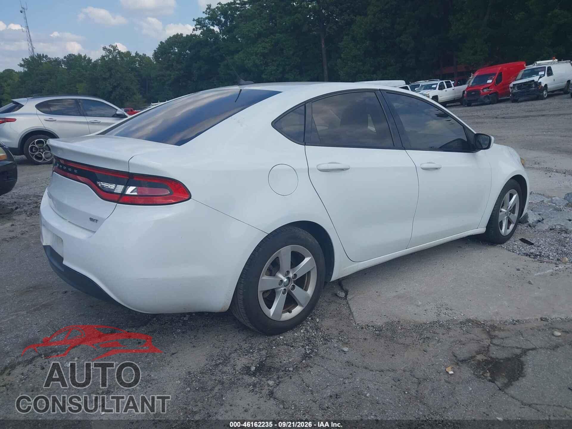 DODGE DART 2015 - 1C3CDFBBXFD275366