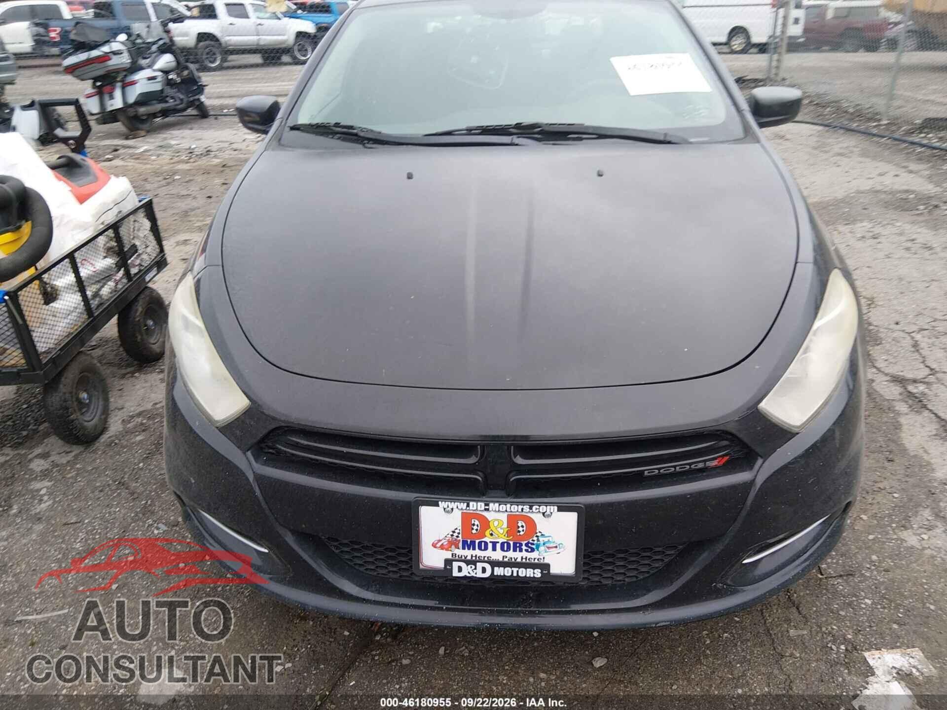 DODGE DART 2013 - 1C3CDFBA3DD345679