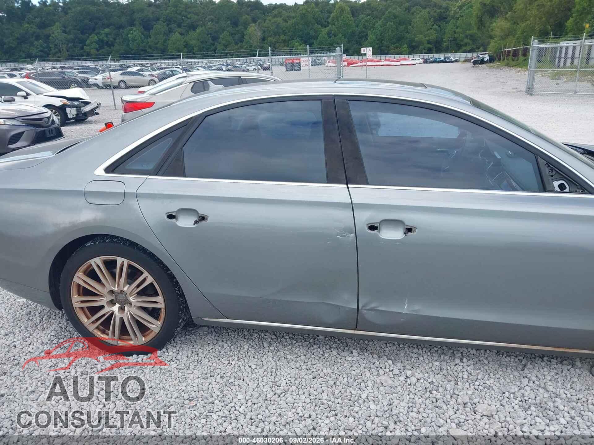 AUDI A8 2013 - WAUAGAFD3DN013640