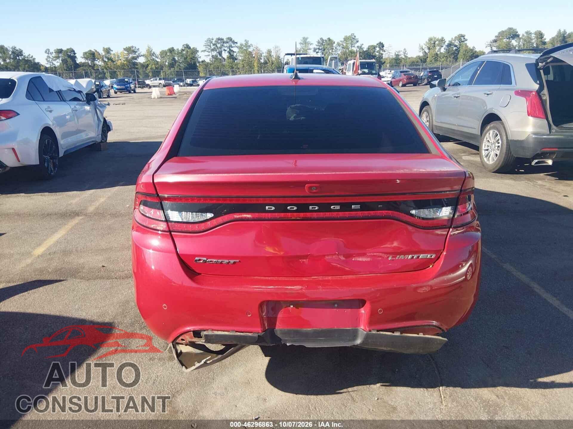 DODGE DART 2013 - 1C3CDFCA0DD246008