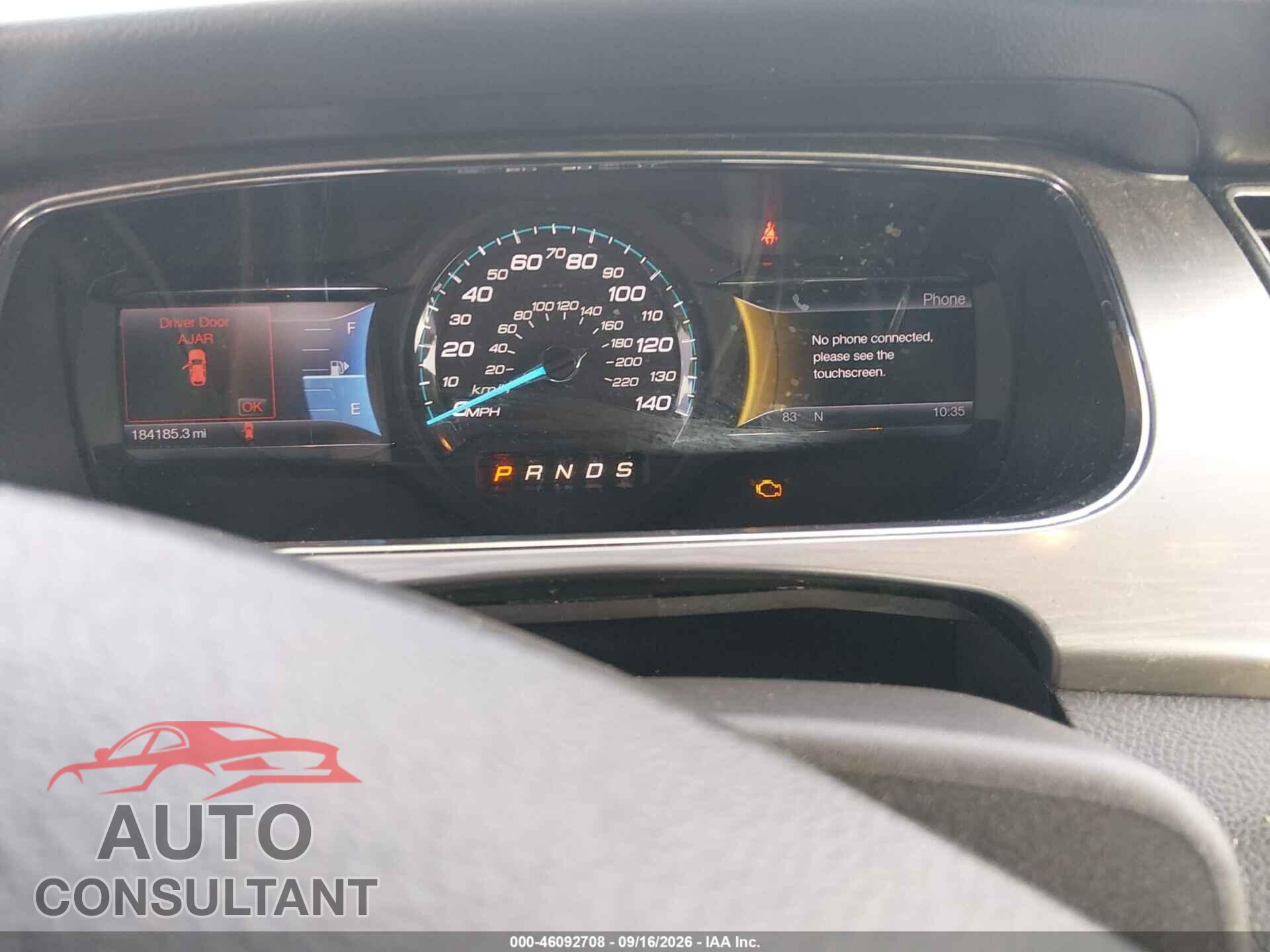 FORD TAURUS 2013 - 1FAHP2E81DG145852