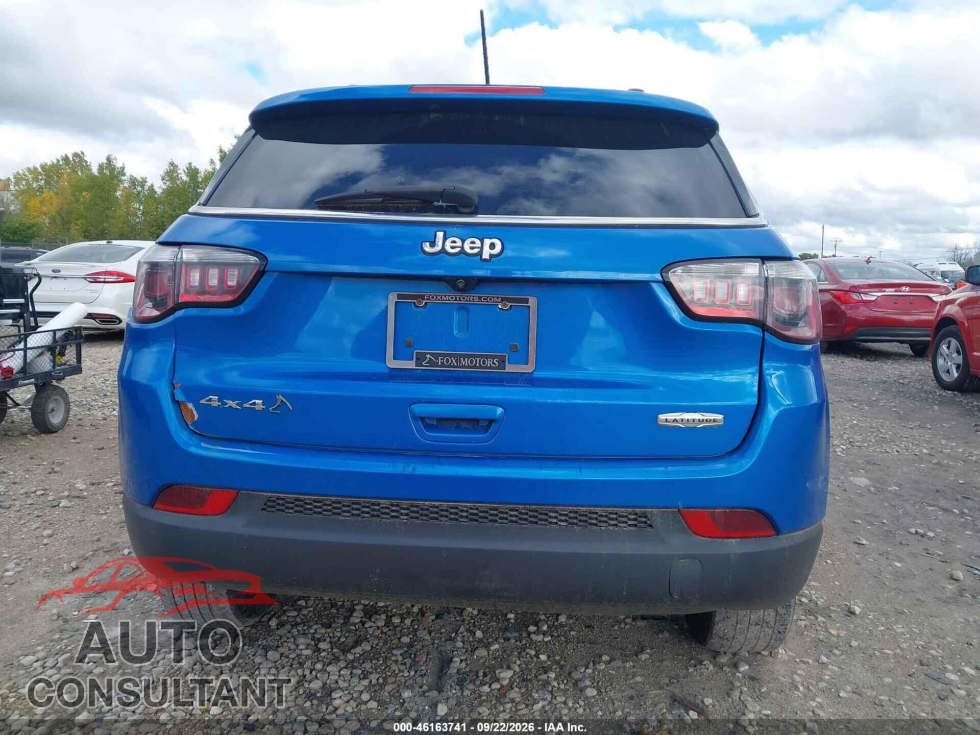 JEEP NEW COMPASS 2017 - 3C4NJDBB6HT660373