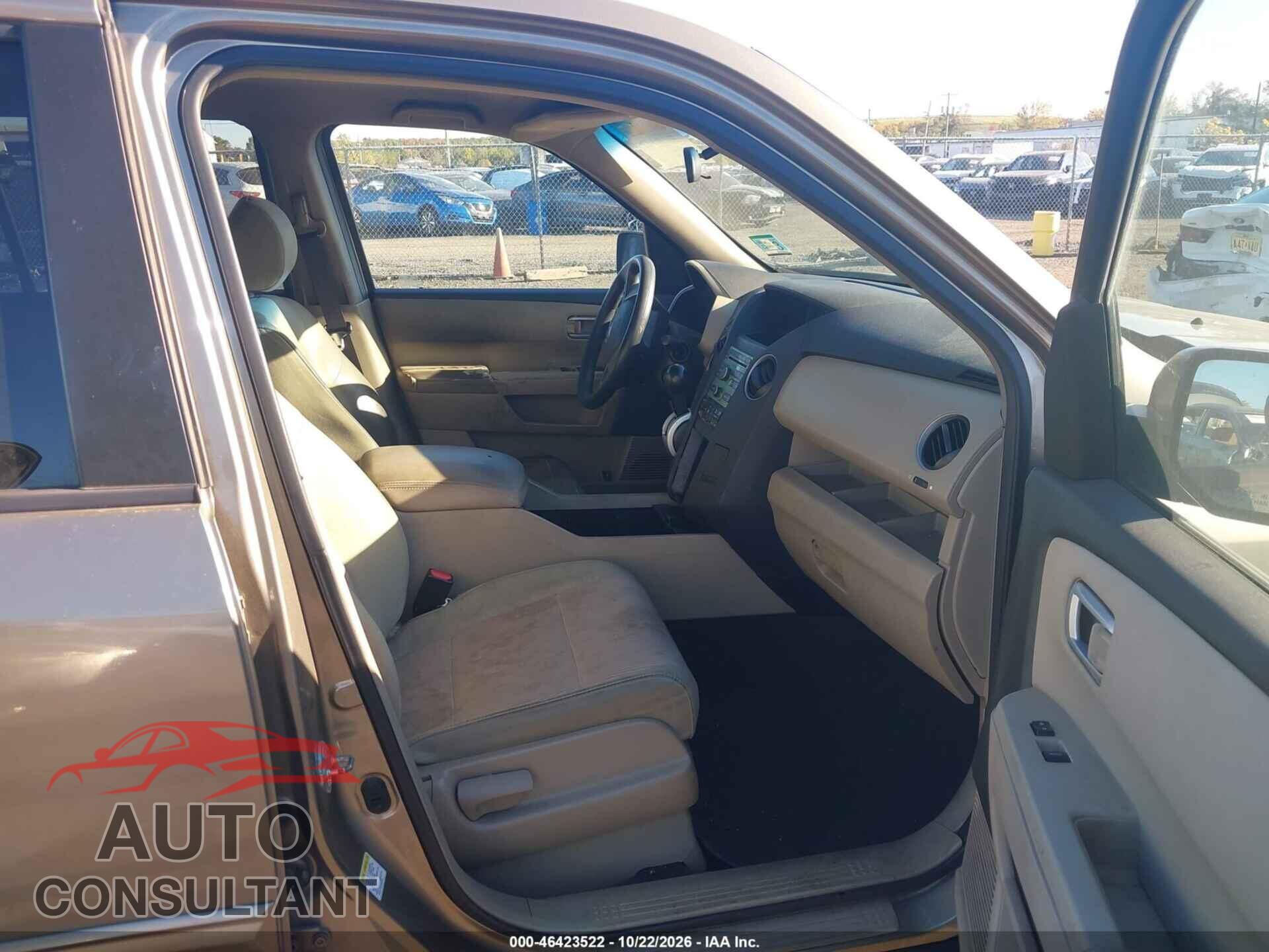 HONDA PILOT 2011 - 5FNYF4H41BB031911