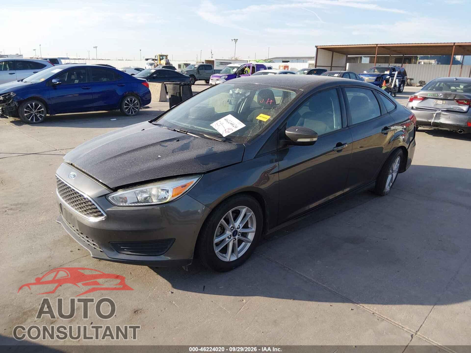 FORD FOCUS 2016 - 1FADP3F26GL331767