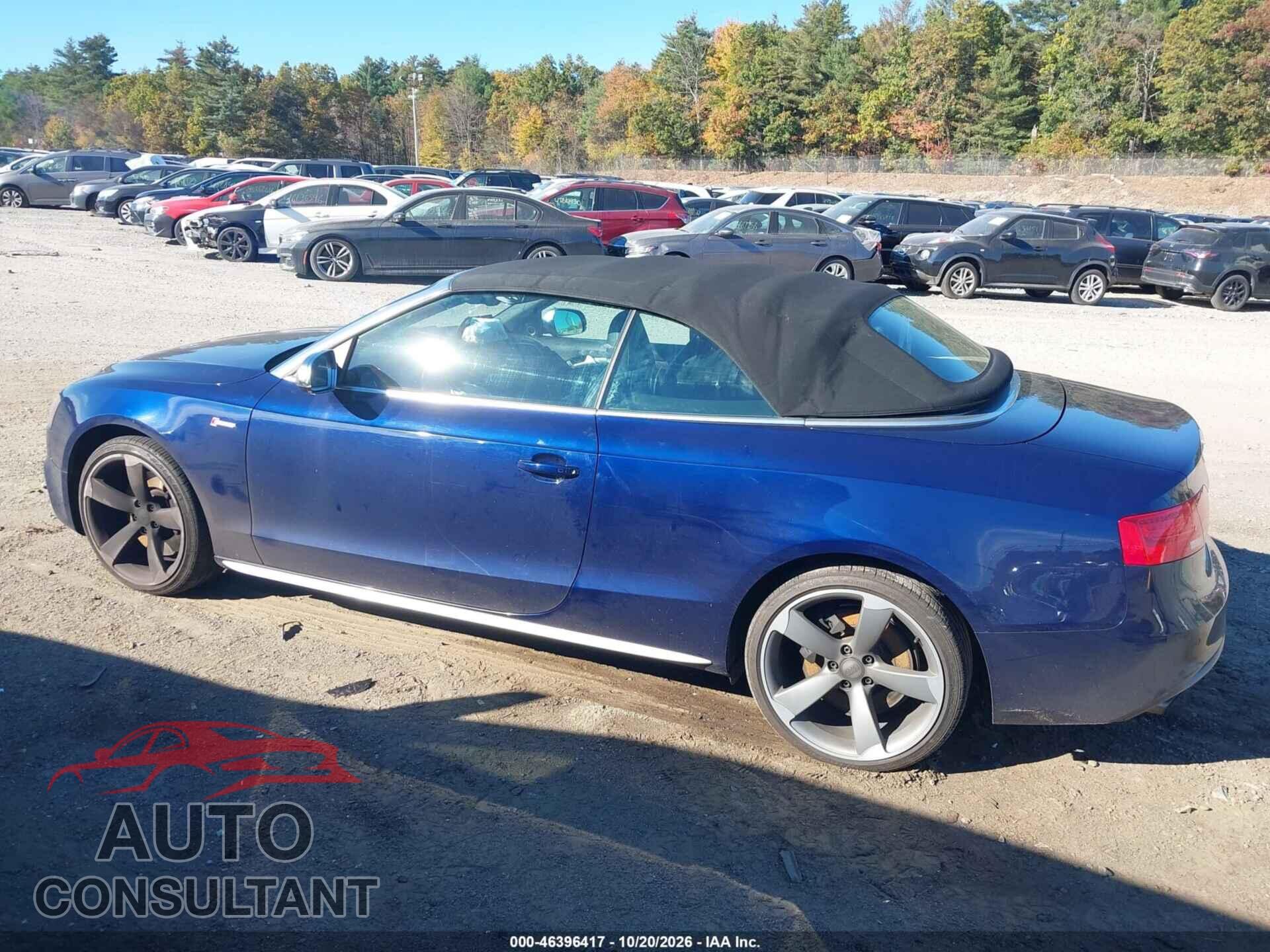 AUDI S5 2014 - WAUCGAFH3EN002876