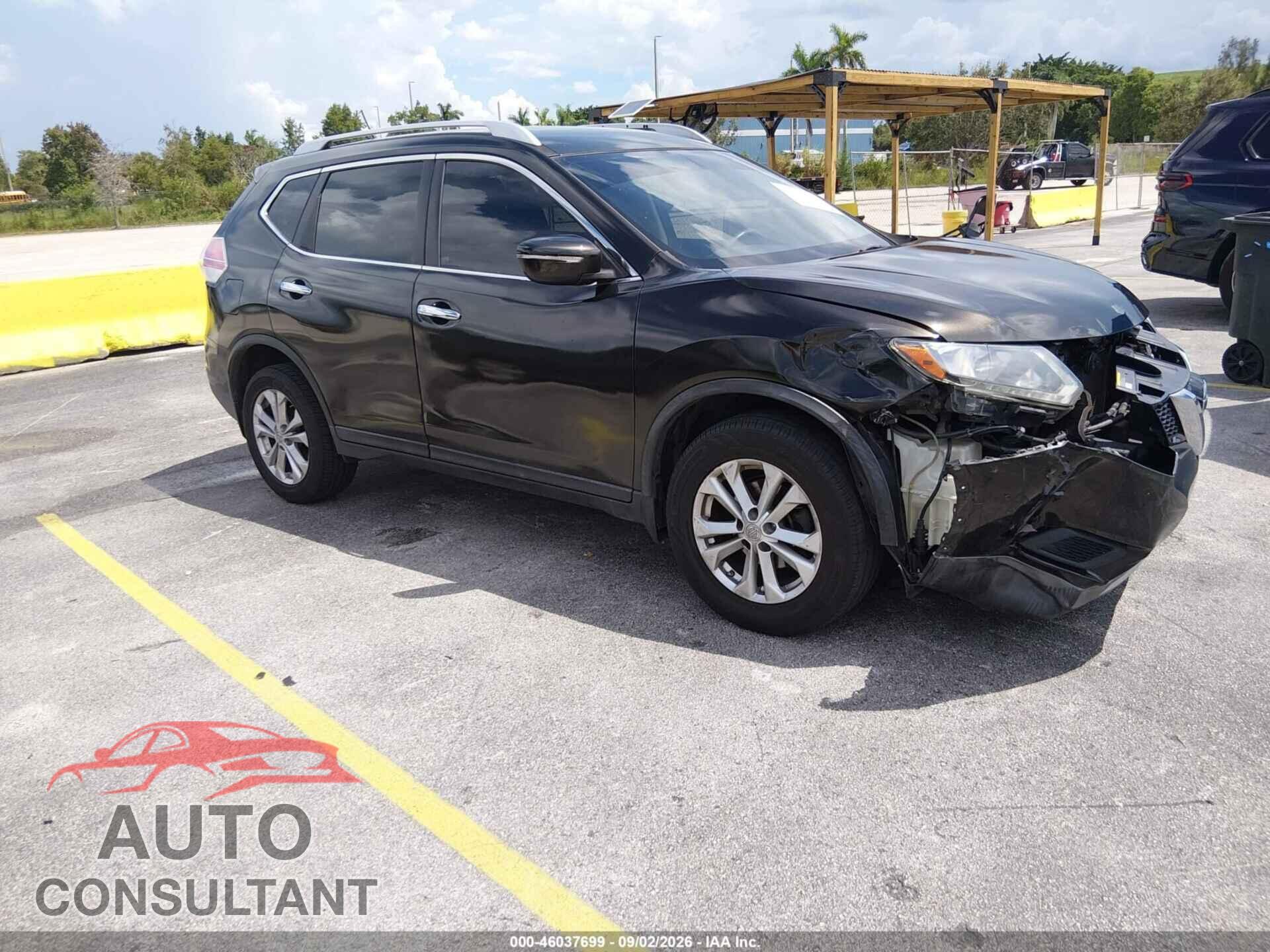 NISSAN ROGUE 2015 - KNMAT2MT2FP511009