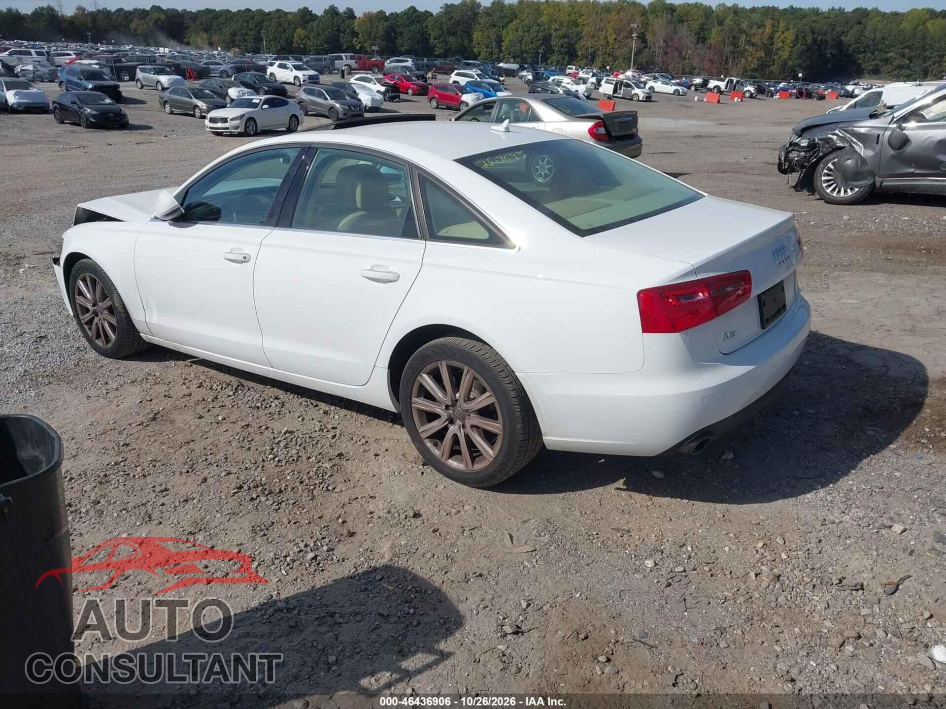 AUDI A6 2013 - WAUDFAFC4DN046136