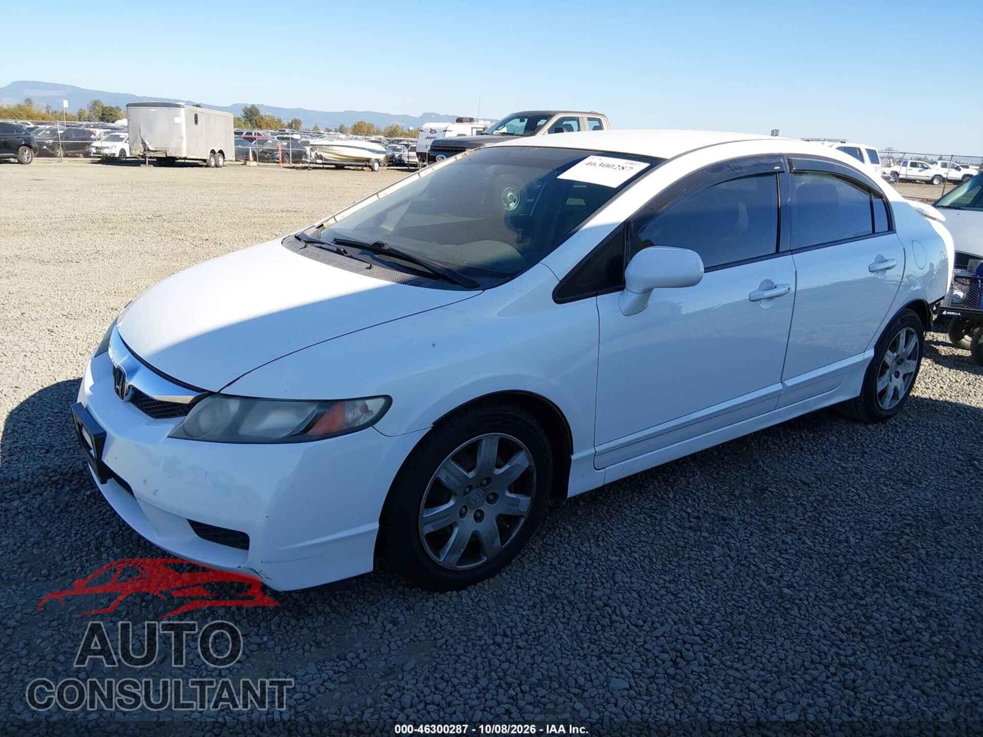 HONDA CIVIC 2010 - 19XFA1F5XAE076009