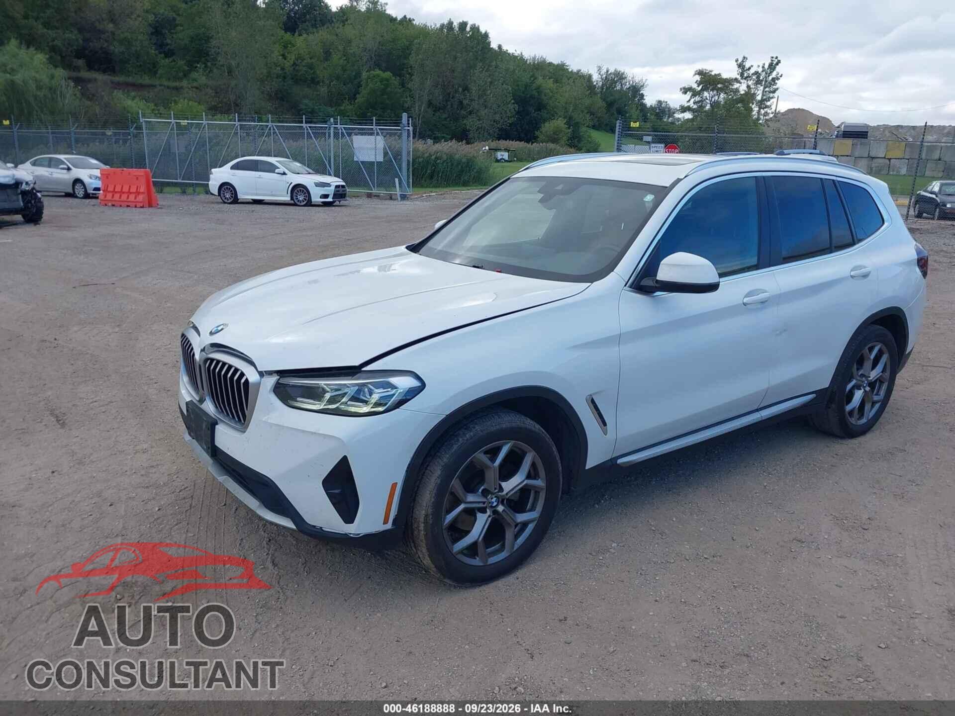 BMW X3 2022 - 5UX53DP09N9L35320