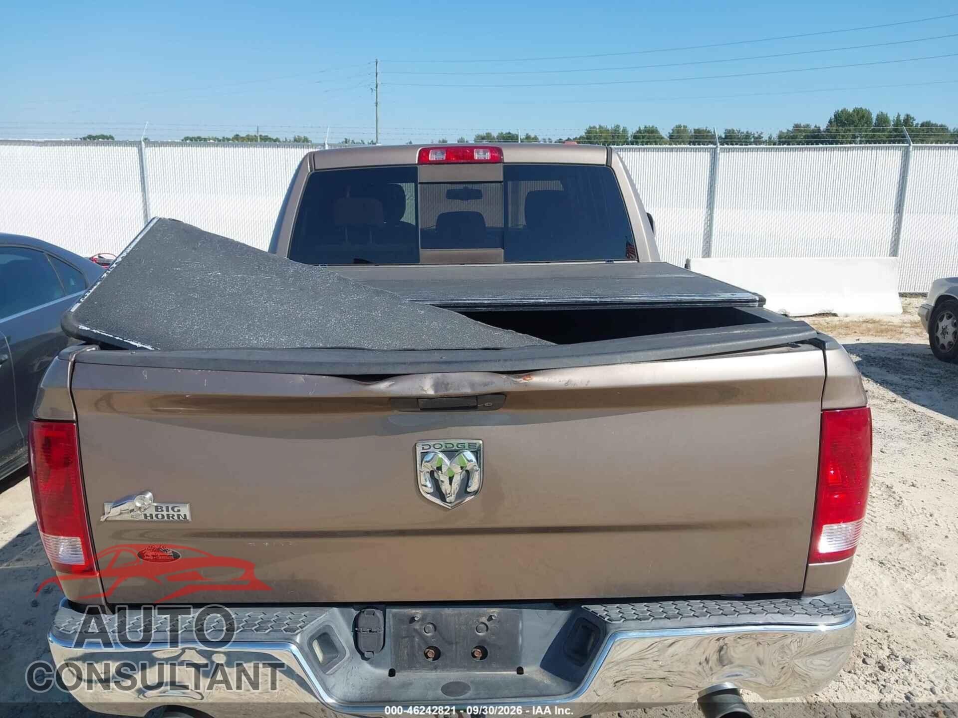 DODGE RAM 1500 2010 - 1D7RB1CTXAS232453