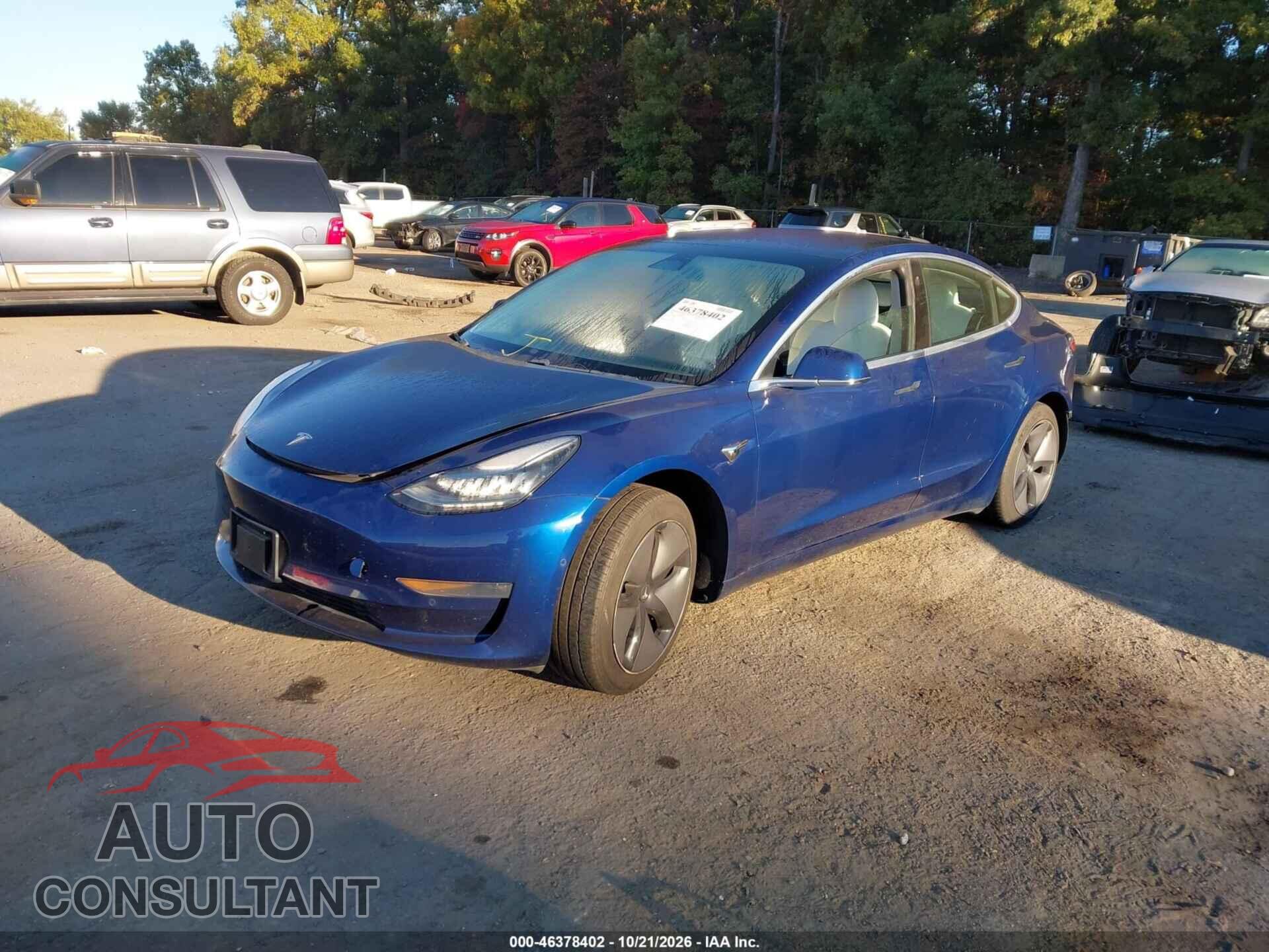 TESLA MODEL 3 2019 - 5YJ3E1EA7KF301942