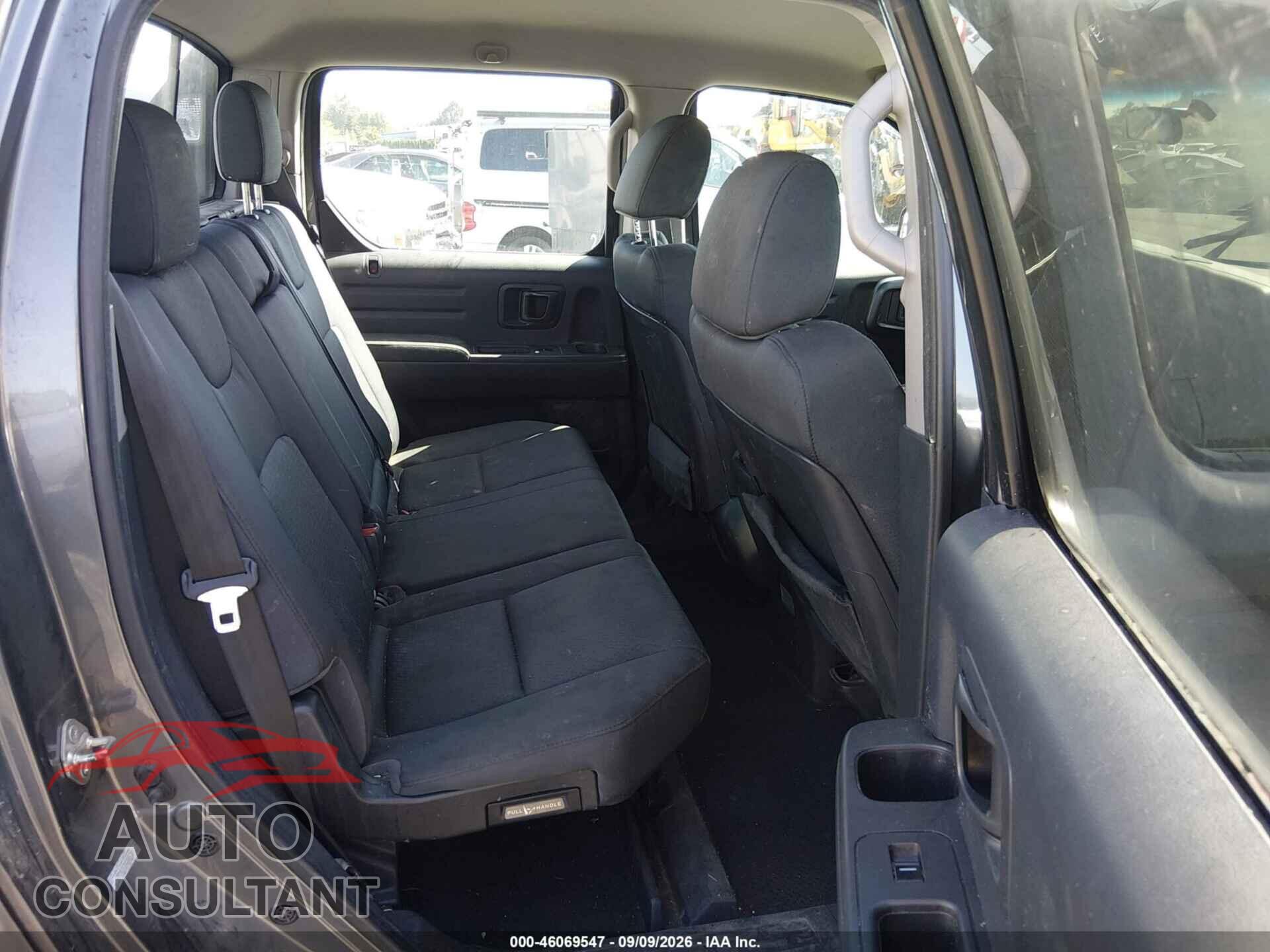 HONDA RIDGELINE 2012 - 5FPYK1F20CB457612