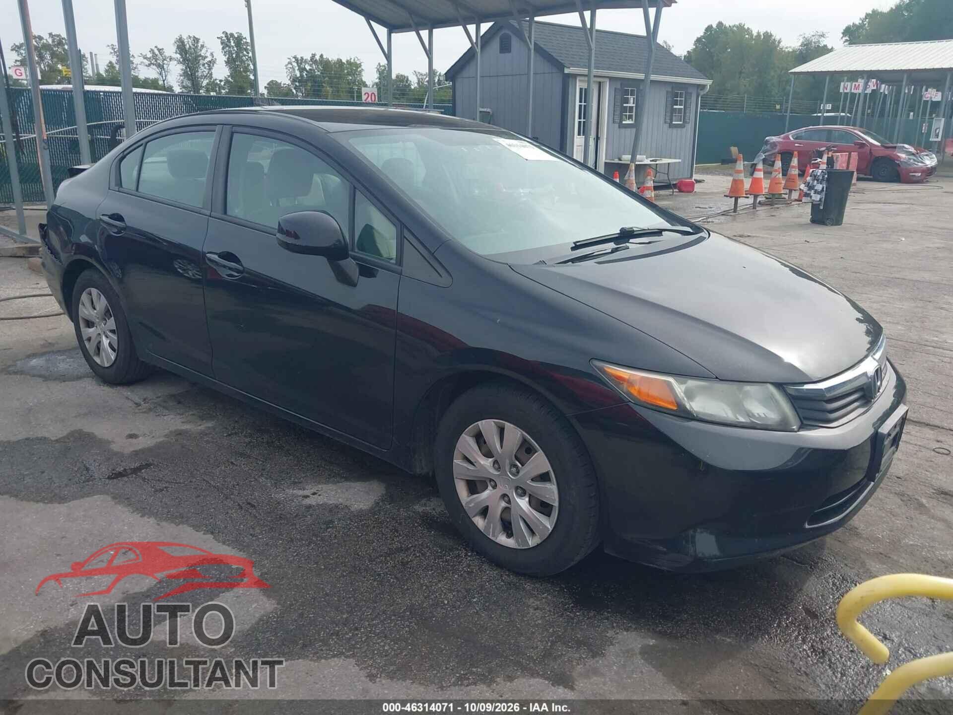 HONDA CIVIC 2012 - 19XFB2F56CE024771
