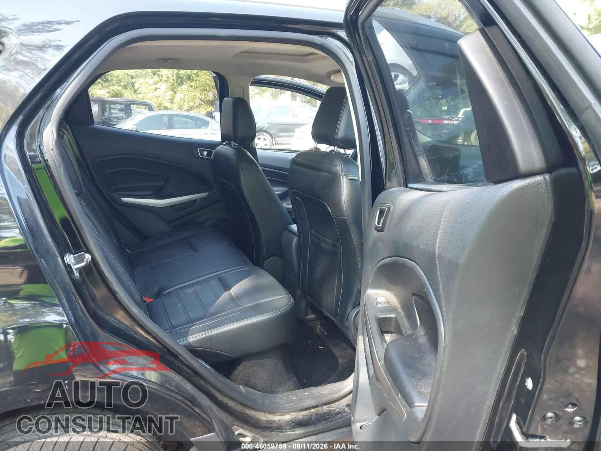 FORD ECOSPORT 2019 - MAJ6S3KL6KC281547