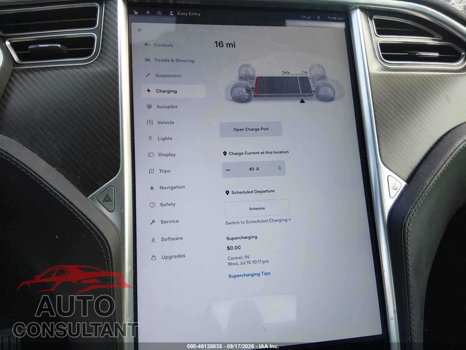TESLA MODEL S 2016 - 5YJSA1E27GF123862