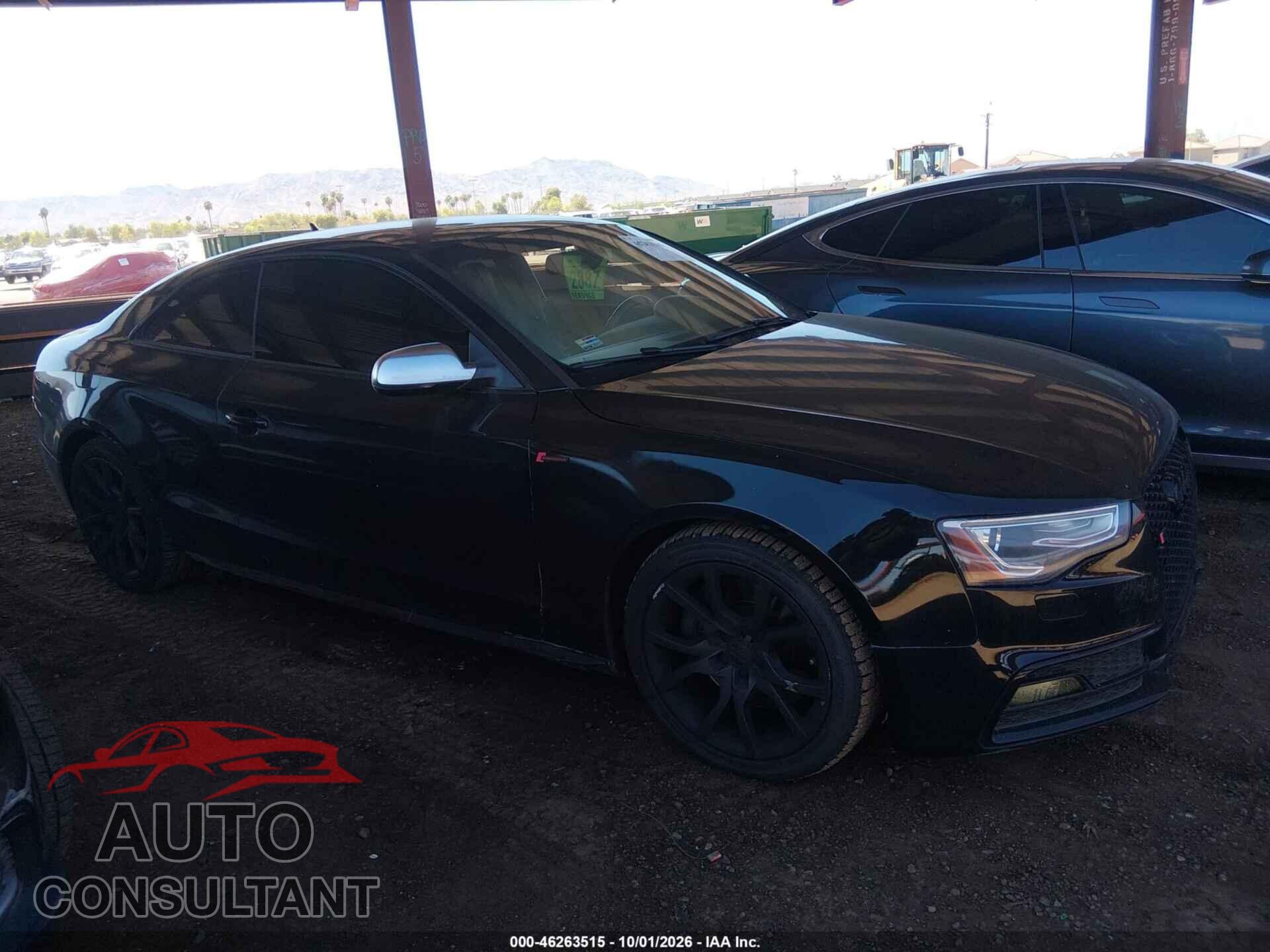 AUDI S5 2013 - WAUCGAFR2DA017397