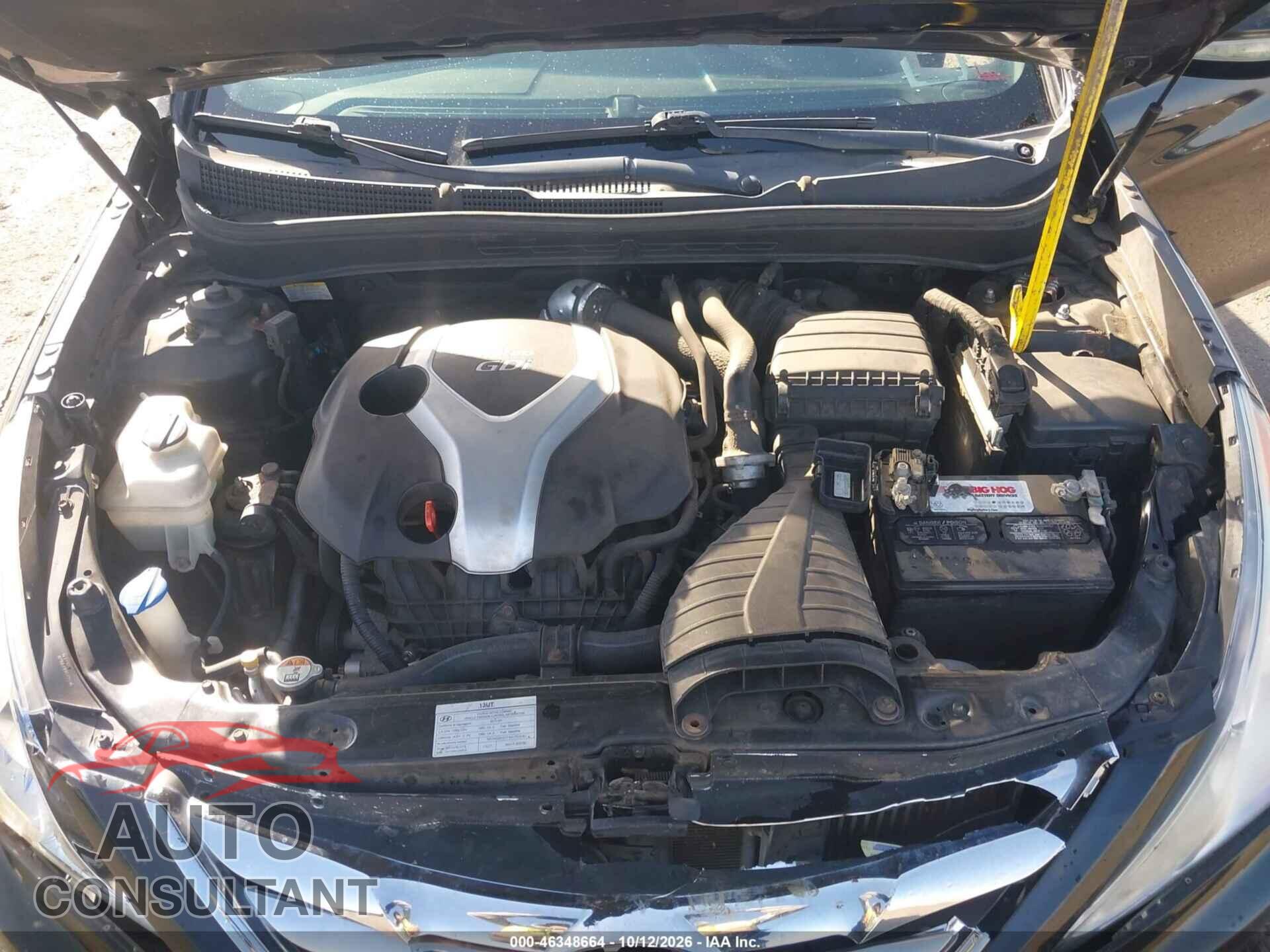 HYUNDAI SONATA 2013 - 5NPEC4AB1DH623673