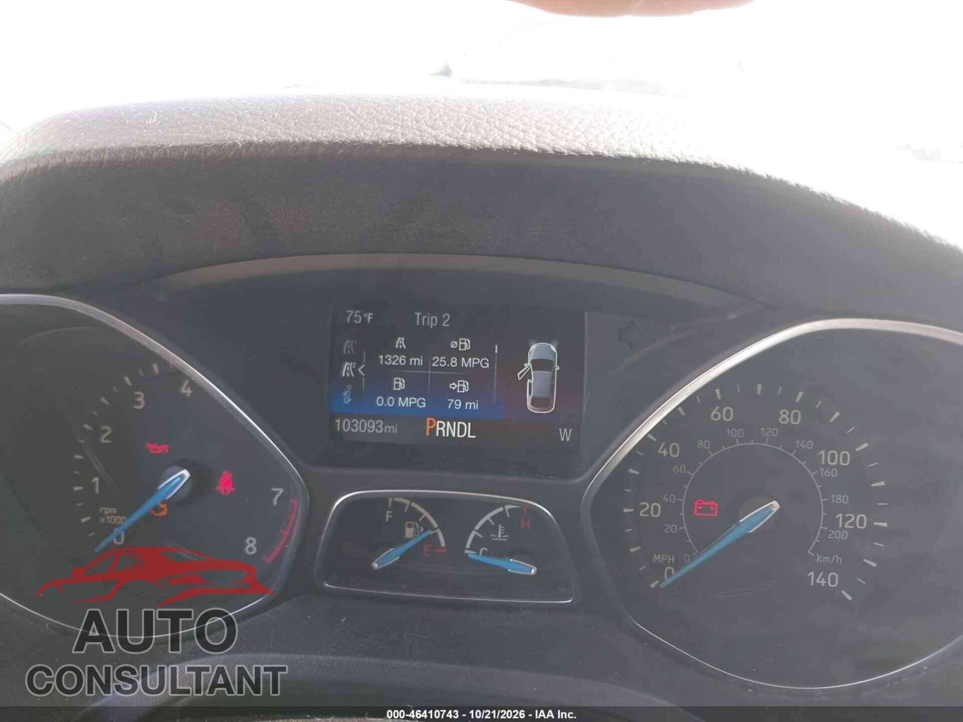 FORD FOCUS 2017 - 1FADP3K22HL248747