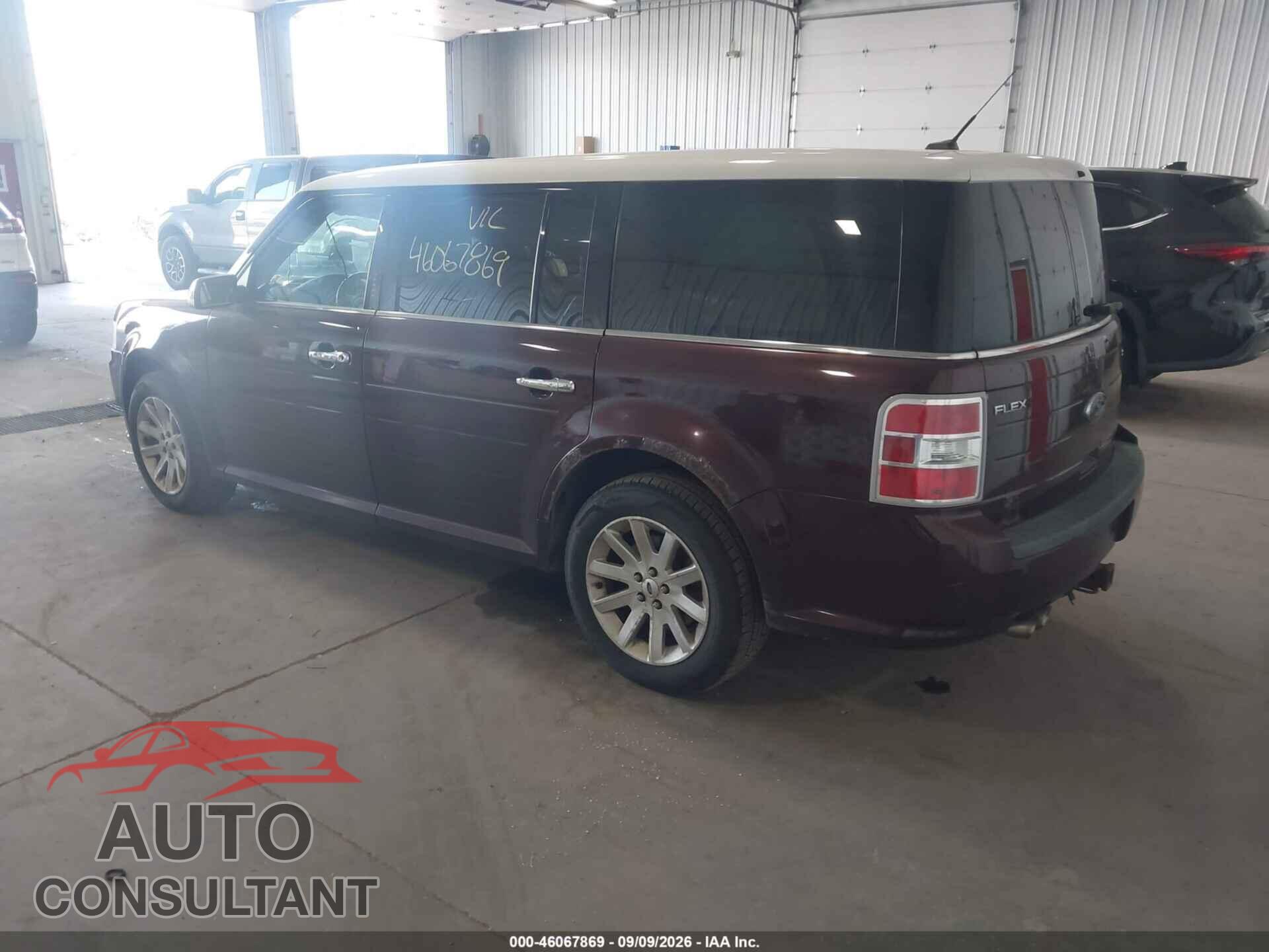FORD FLEX 2011 - 2FMGK5CC1BBD10909