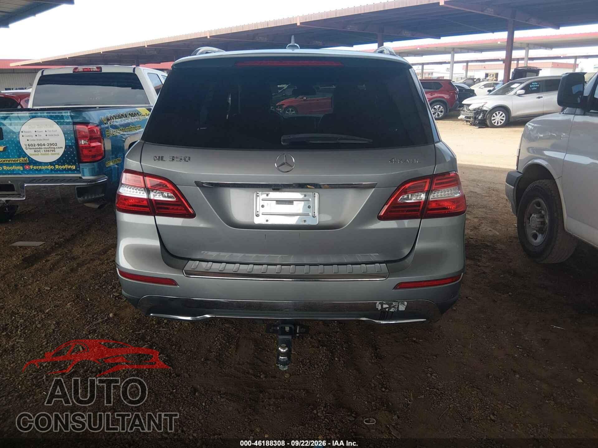 MERCEDES-BENZ M-CLASS 2012 - 4JGDA5HB7CA003280