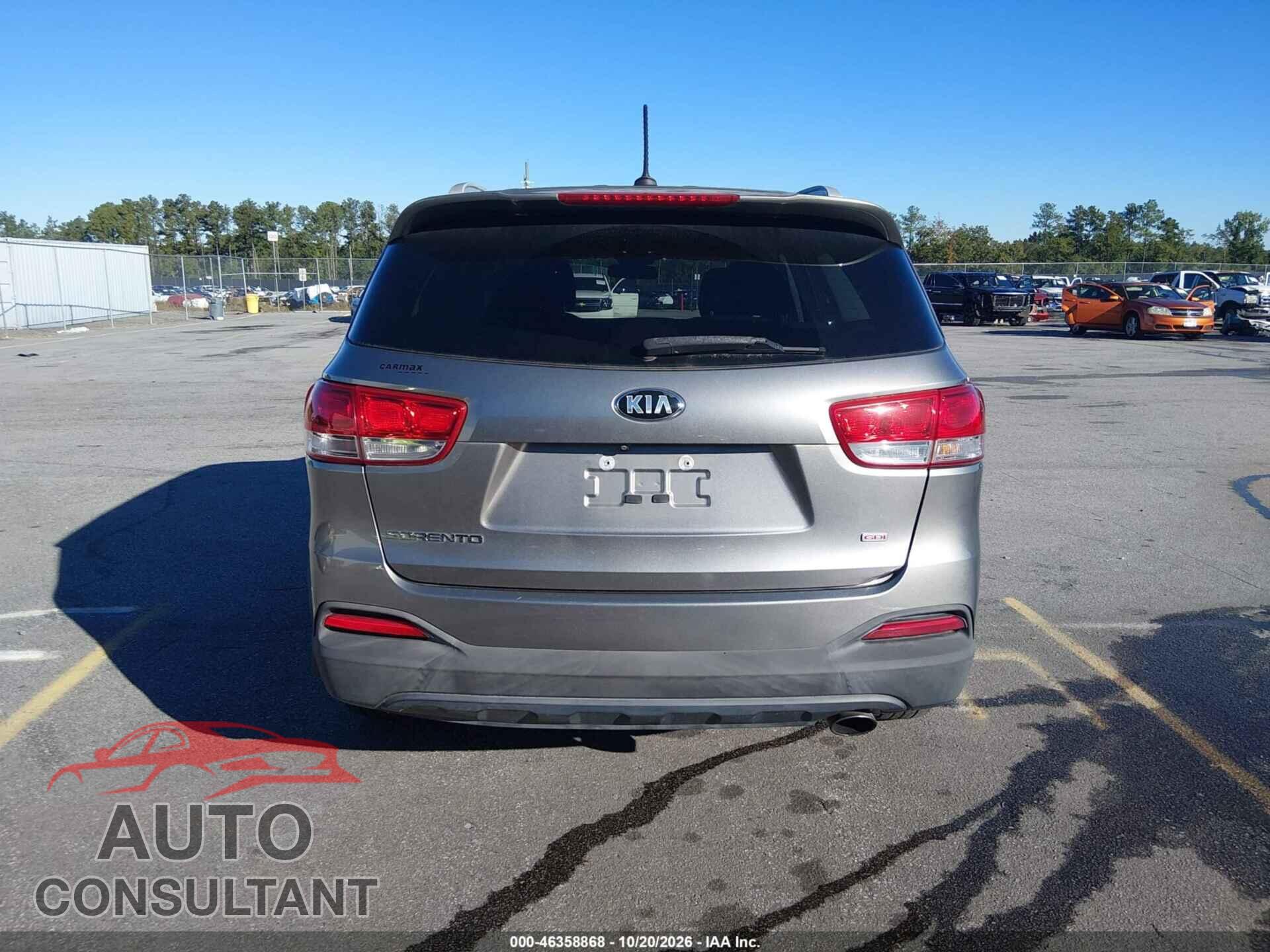 KIA SORENTO 2017 - 5XYPG4A34HG284071