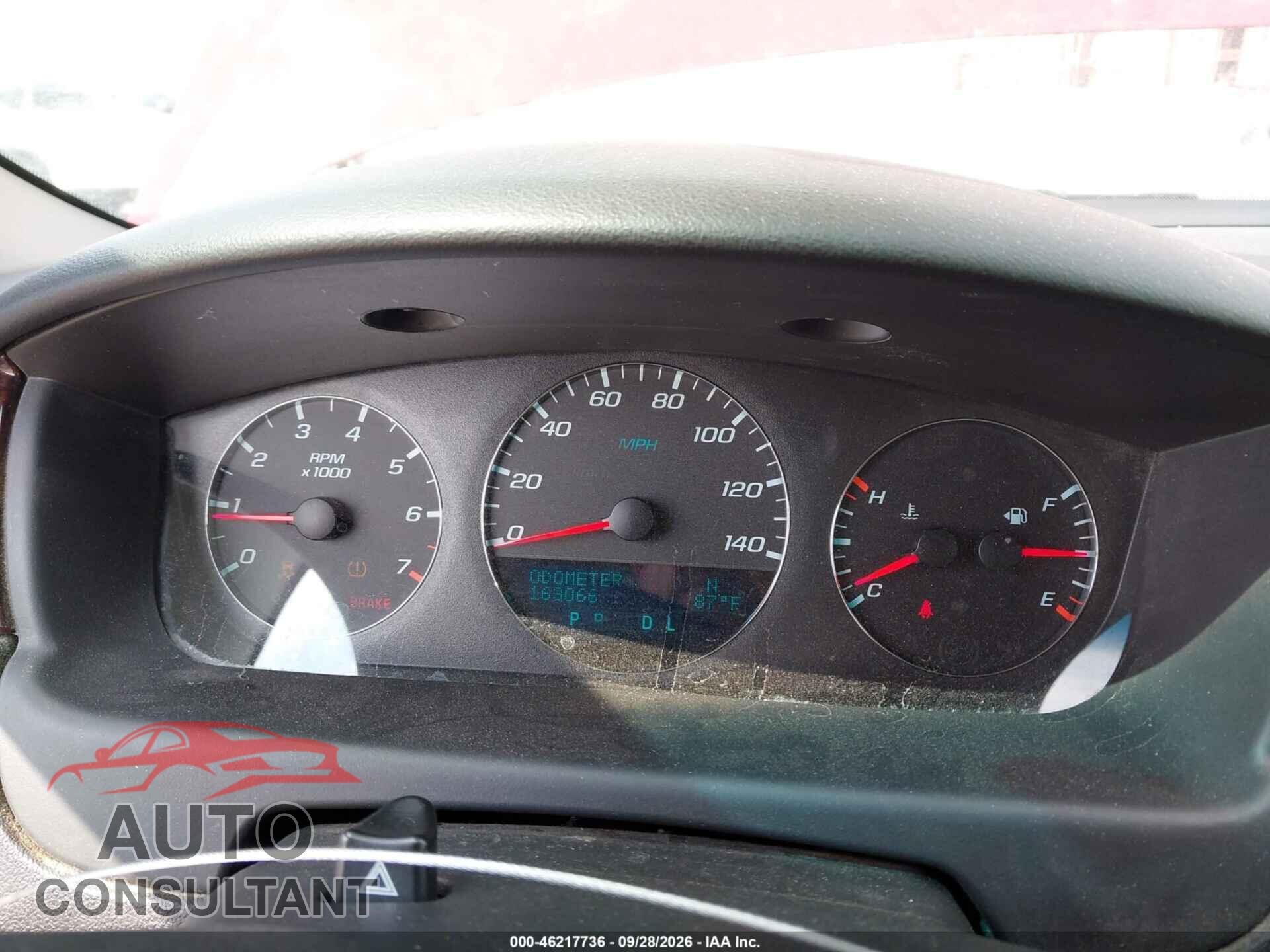 CHEVROLET IMPALA 2013 - 2G1WC5E32D1249436