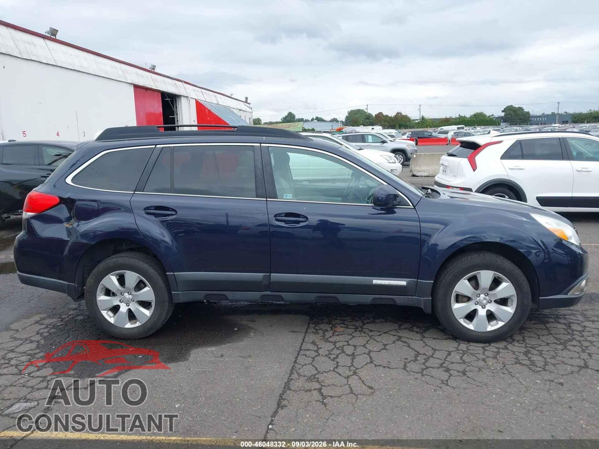 SUBARU OUTBACK 2012 - 4S4BRBFC0C3218479