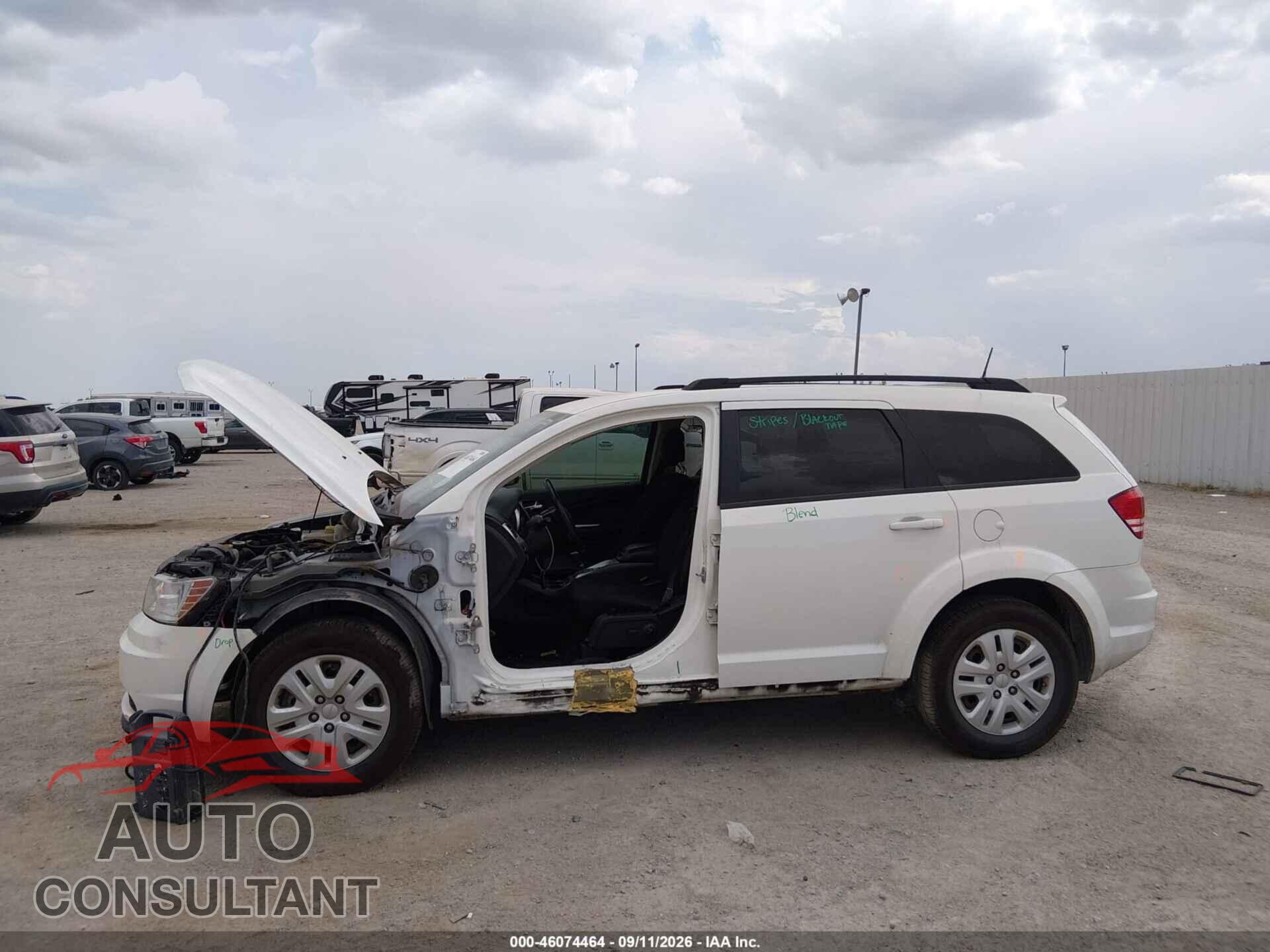 DODGE JOURNEY 2020 - 3C4PDCAB2LT269094