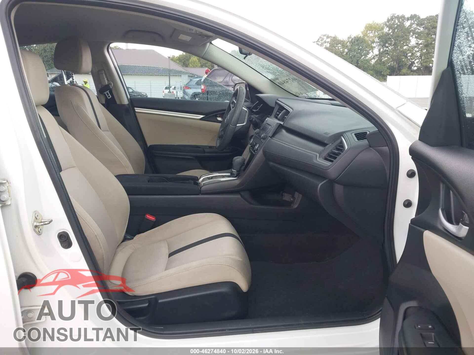 HONDA CIVIC 2017 - 19XFC2F57HE012908