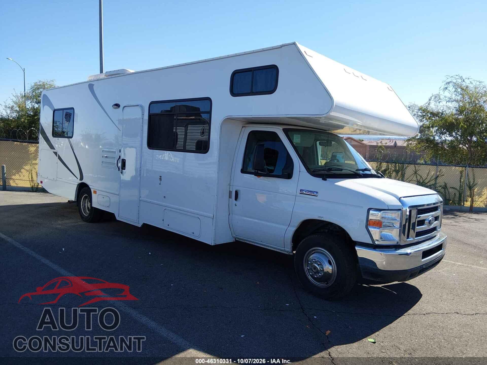 FORD E-450 CUTAWAY 2018 - 1FDXE4FS3JDC12333