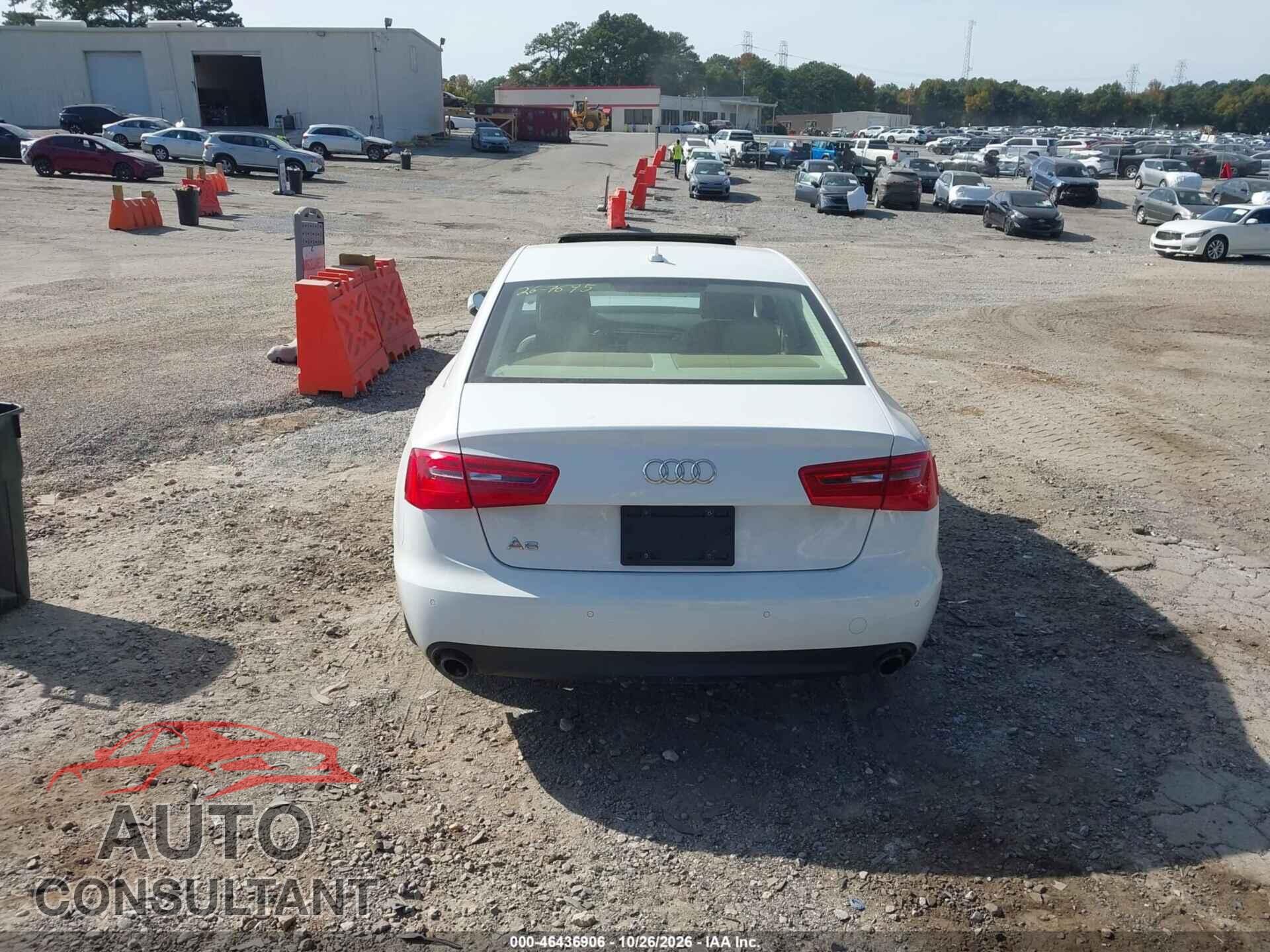 AUDI A6 2013 - WAUDFAFC4DN046136