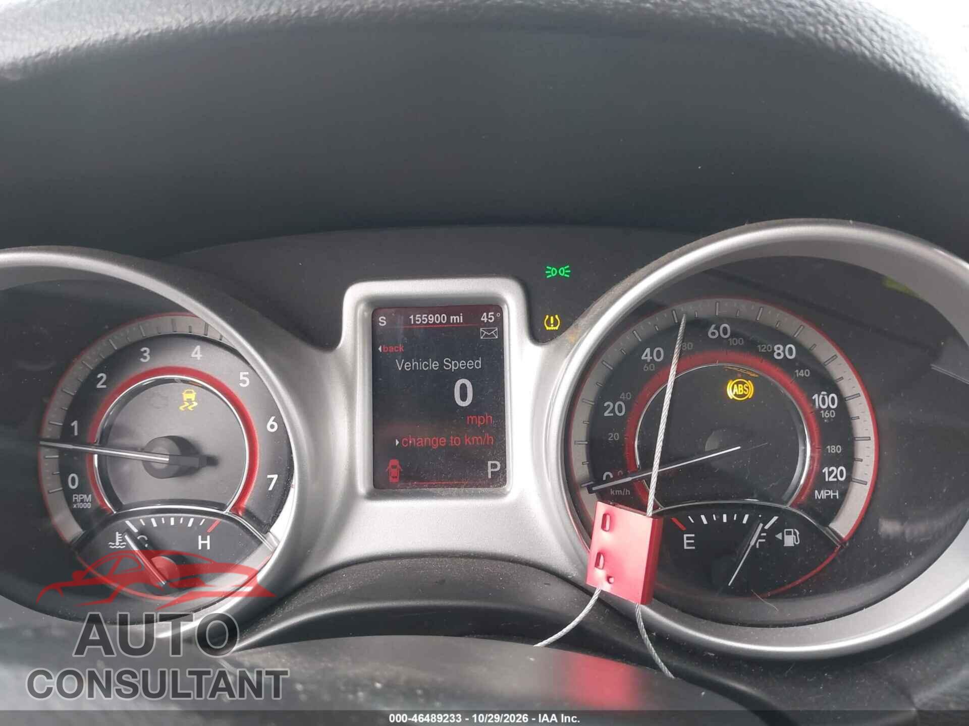 DODGE JOURNEY 2013 - 3C4PDCDG9DT659425