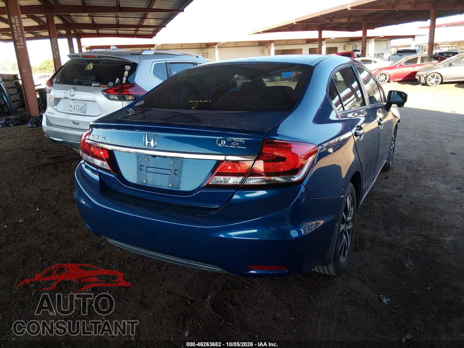 HONDA CIVIC 2014 - 19XFB2F80EE030921