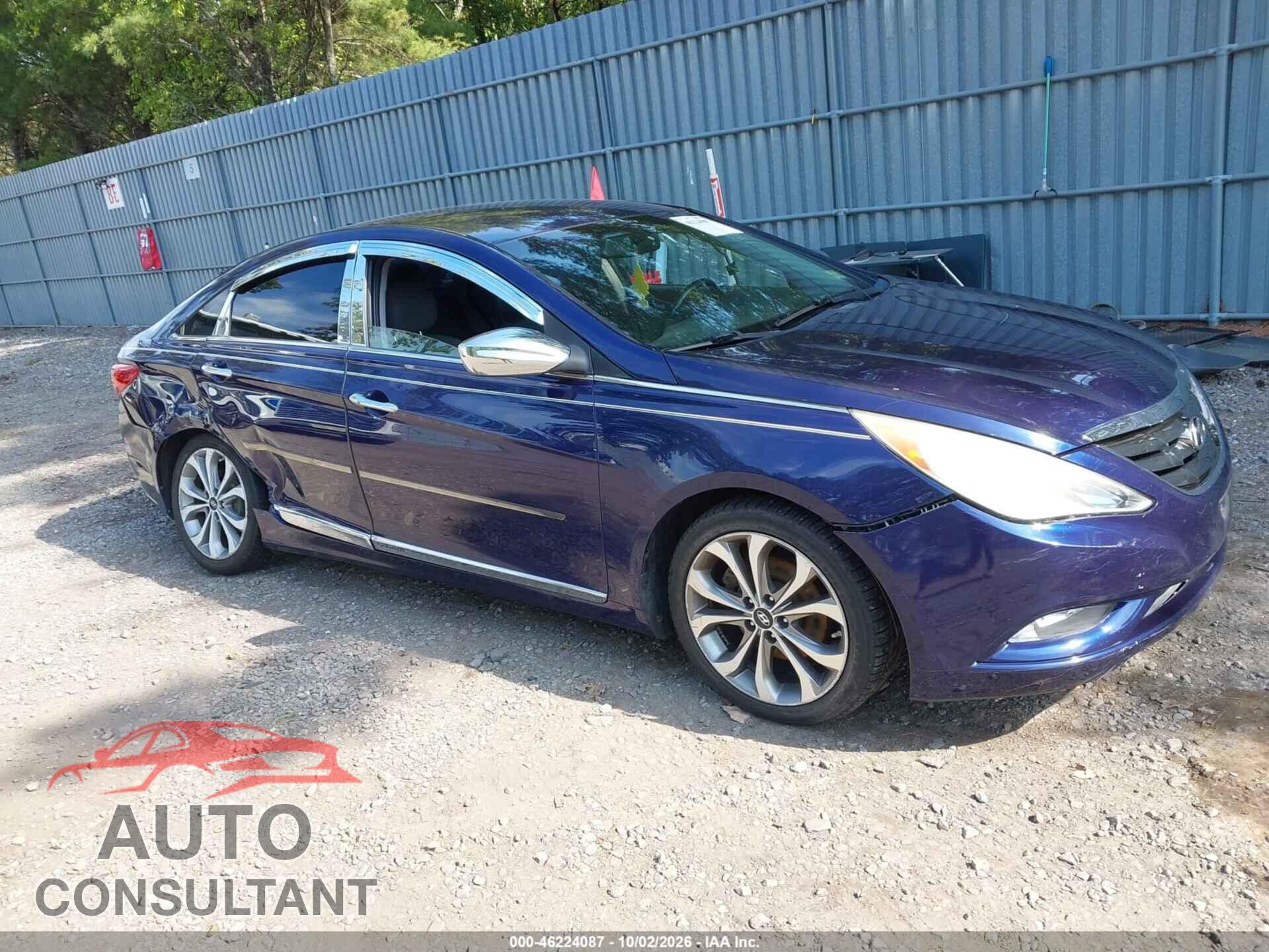 HYUNDAI SONATA 2013 - 5NPEC4AB9DH749506