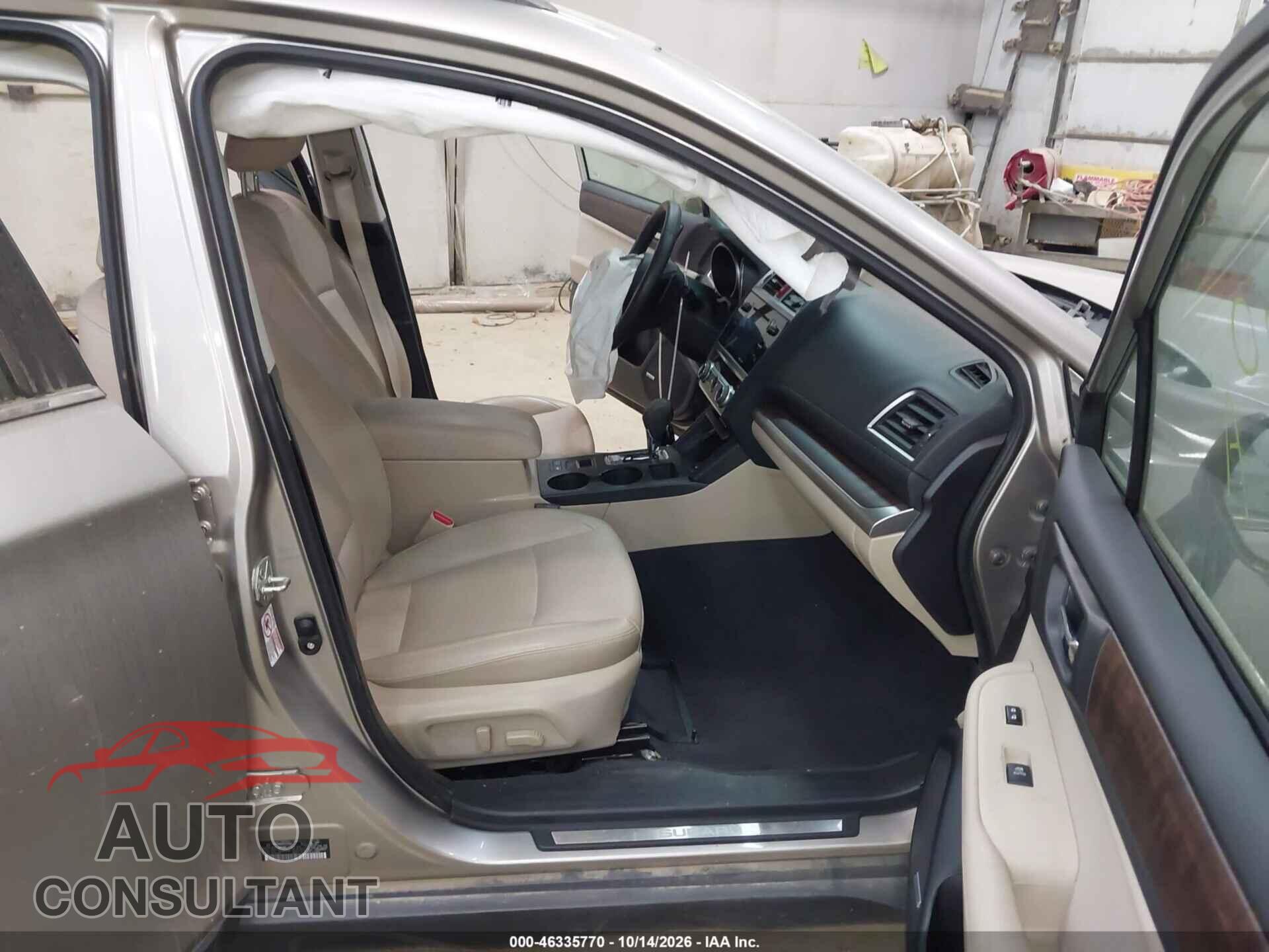 SUBARU OUTBACK 2017 - 4S4BSANC0H3278298
