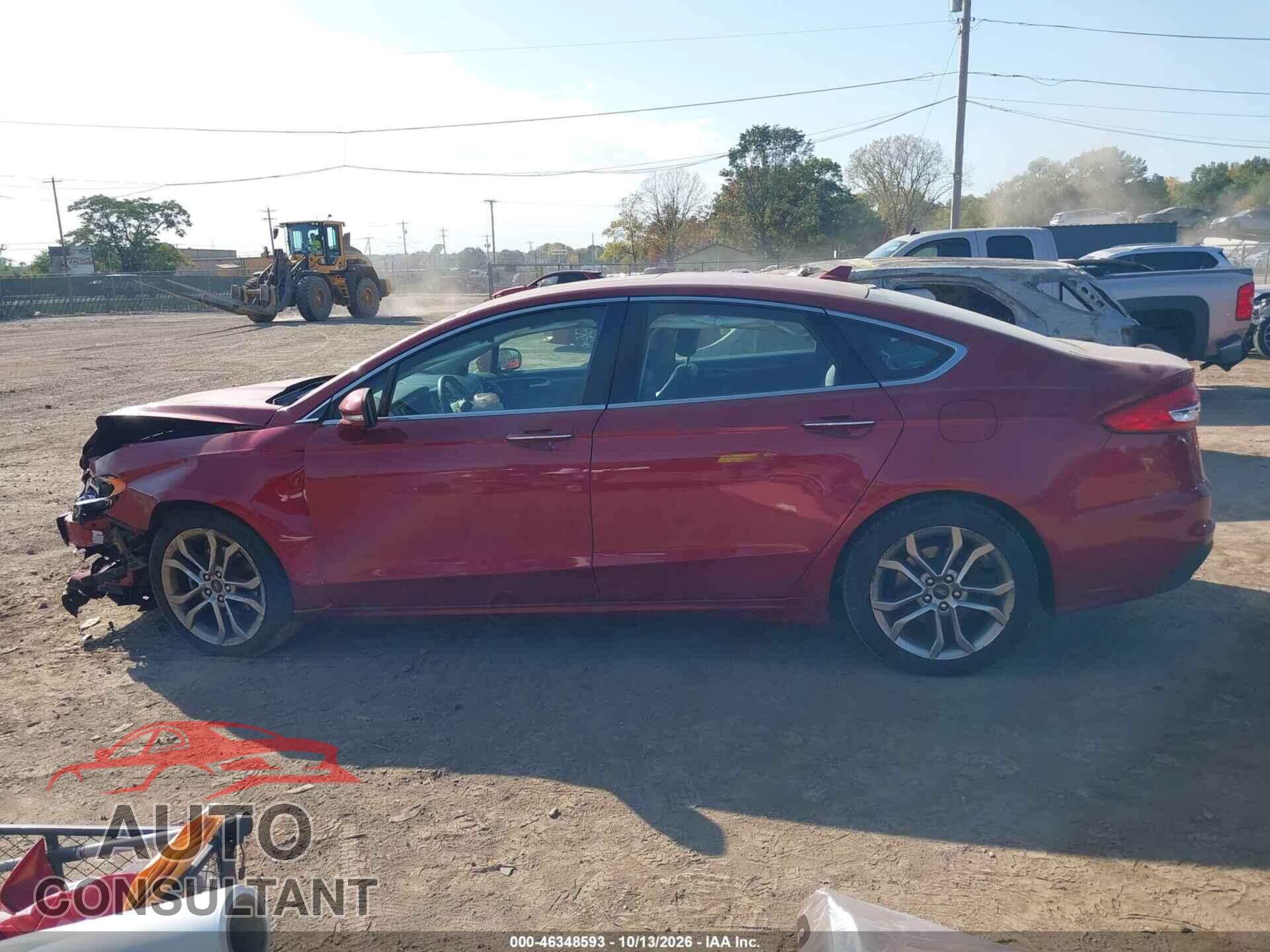 FORD FUSION 2019 - 3FA6P0CD3KR164534