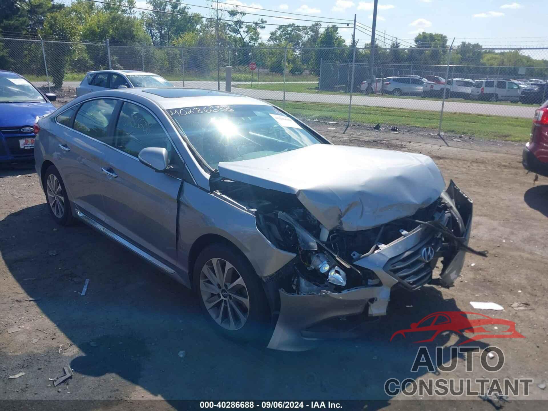 HYUNDAI SONATA 2016 - 5NPE34AF7GH434551