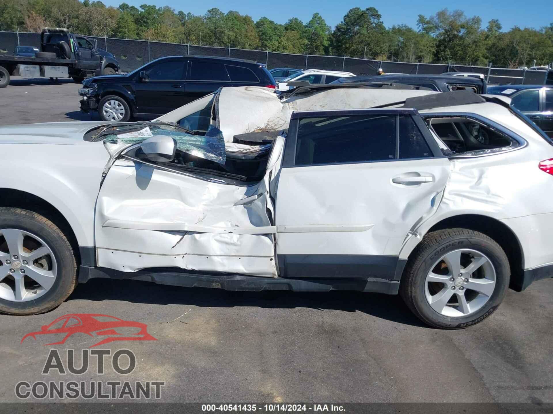 SUBARU OUTBACK 2013 - 4S4BRCCC8D3272298