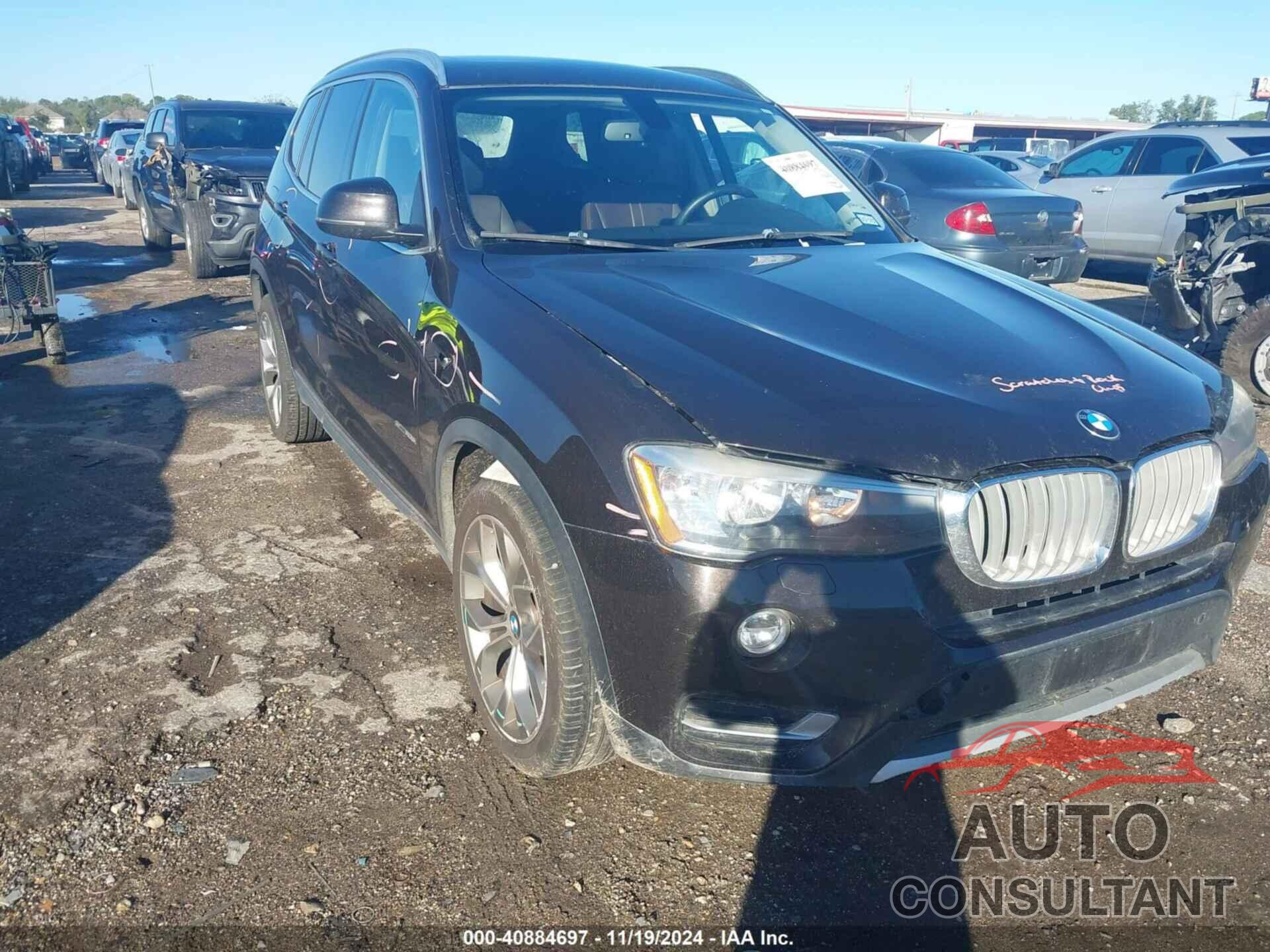 BMW X3 2016 - 5UXWZ7C59G0M83738