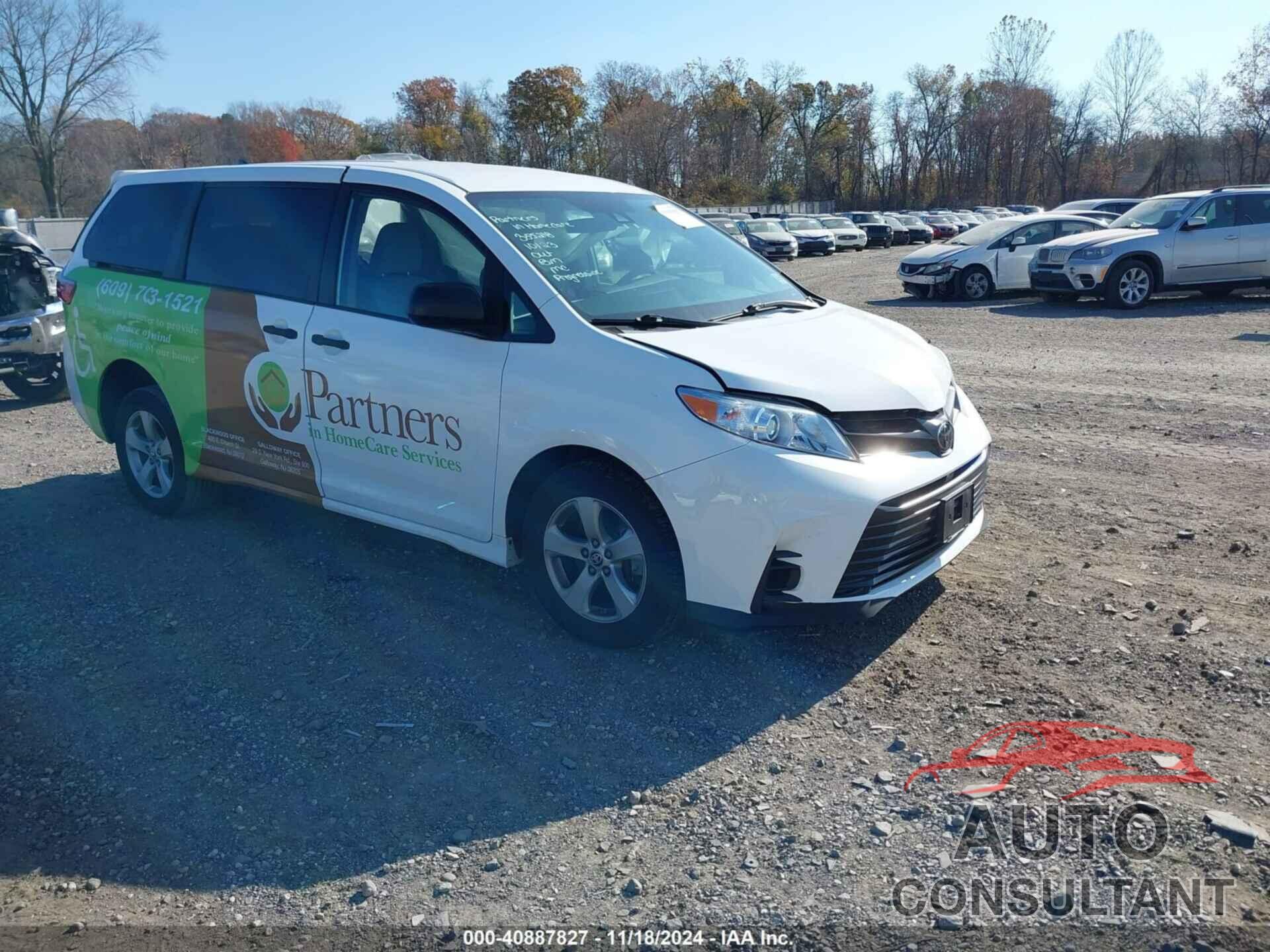 TOYOTA SIENNA 2020 - 5TDZZ3DC2LS066487