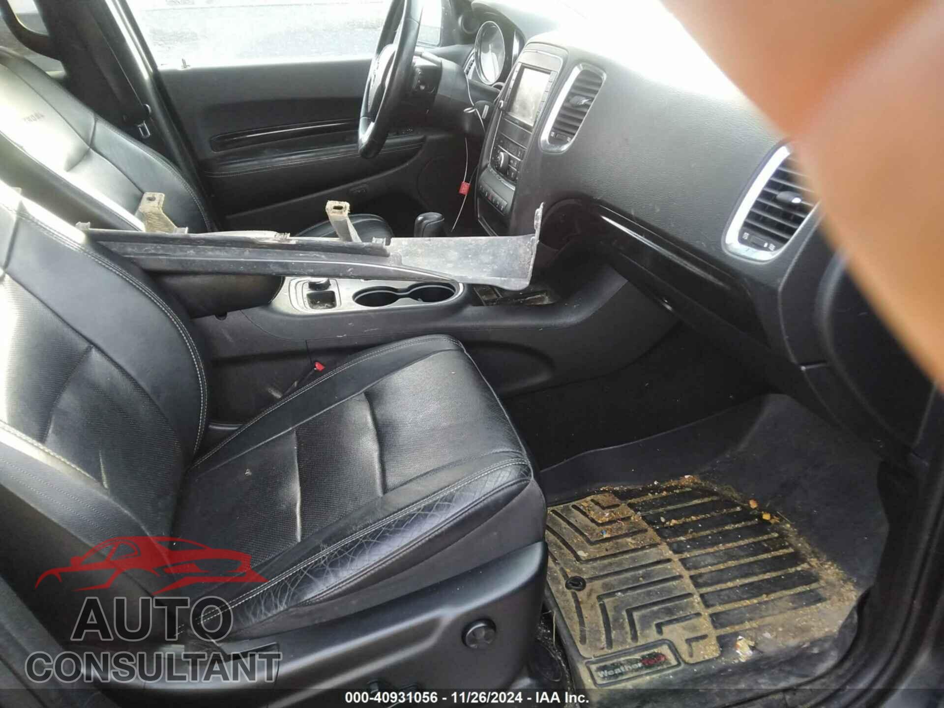 DODGE DURANGO 2012 - 1C4SDJET7CC205419