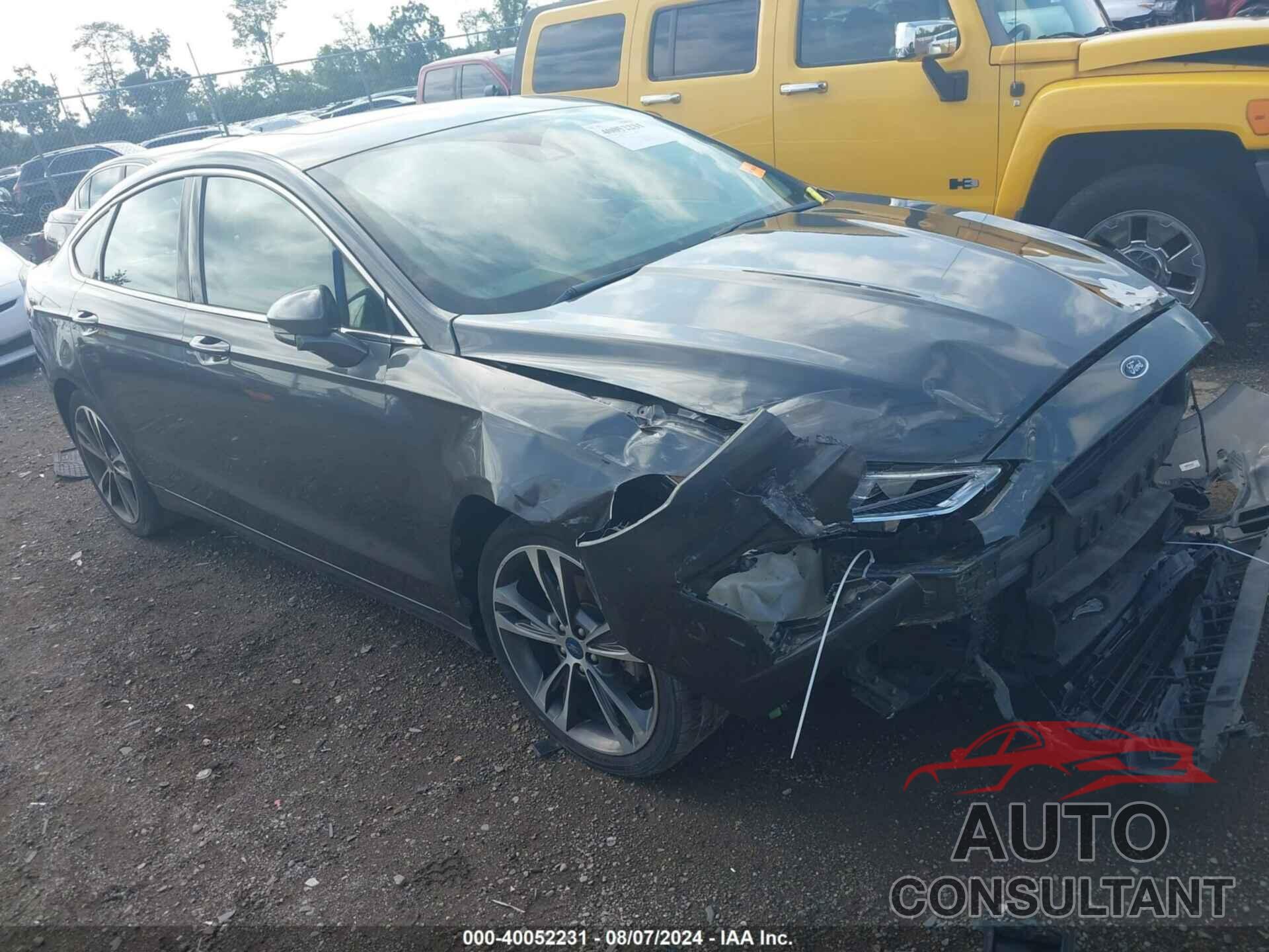 FORD FUSION 2019 - 3FA6P0K91KR269554